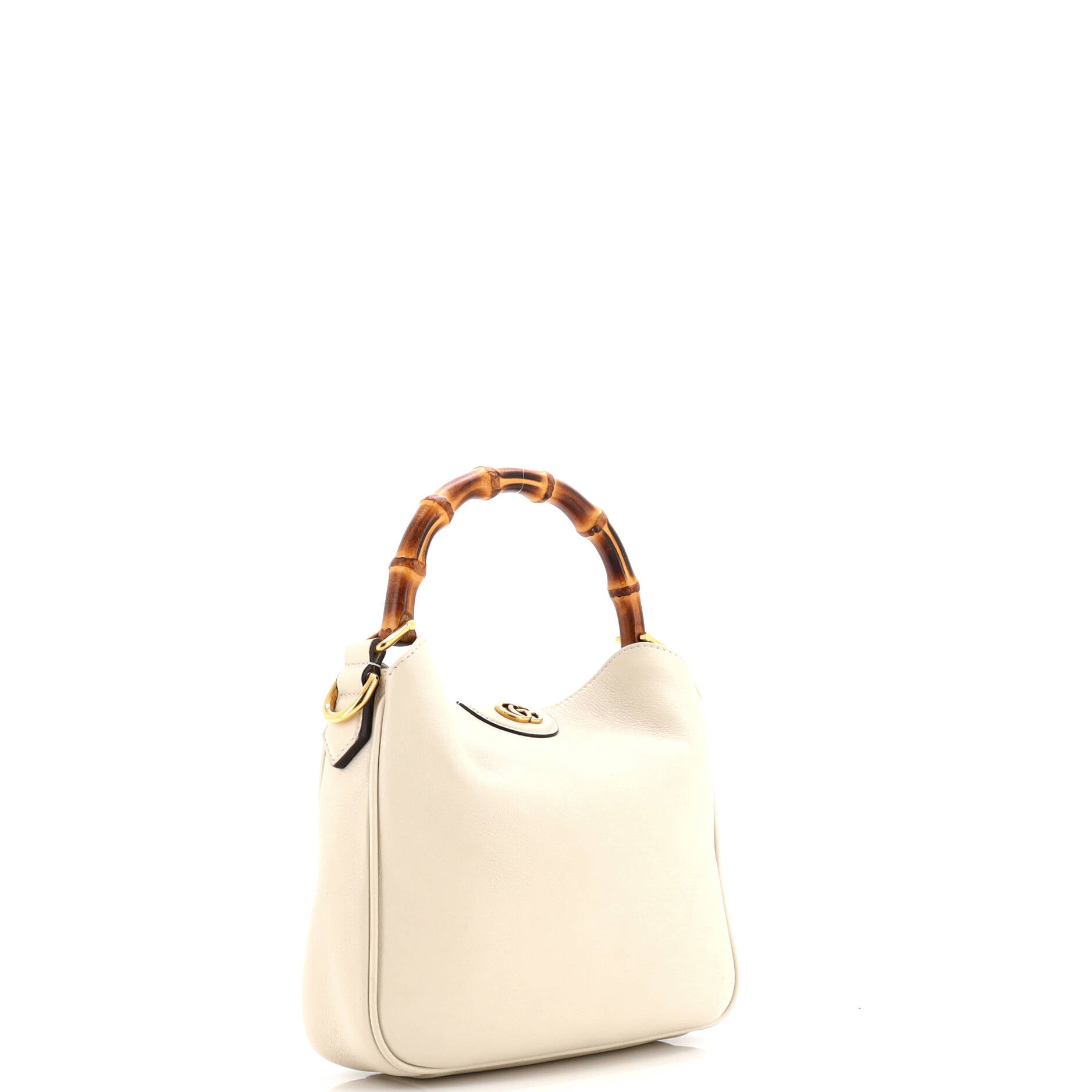 Diana NM Bamboo Shoulder Bag Leather Small