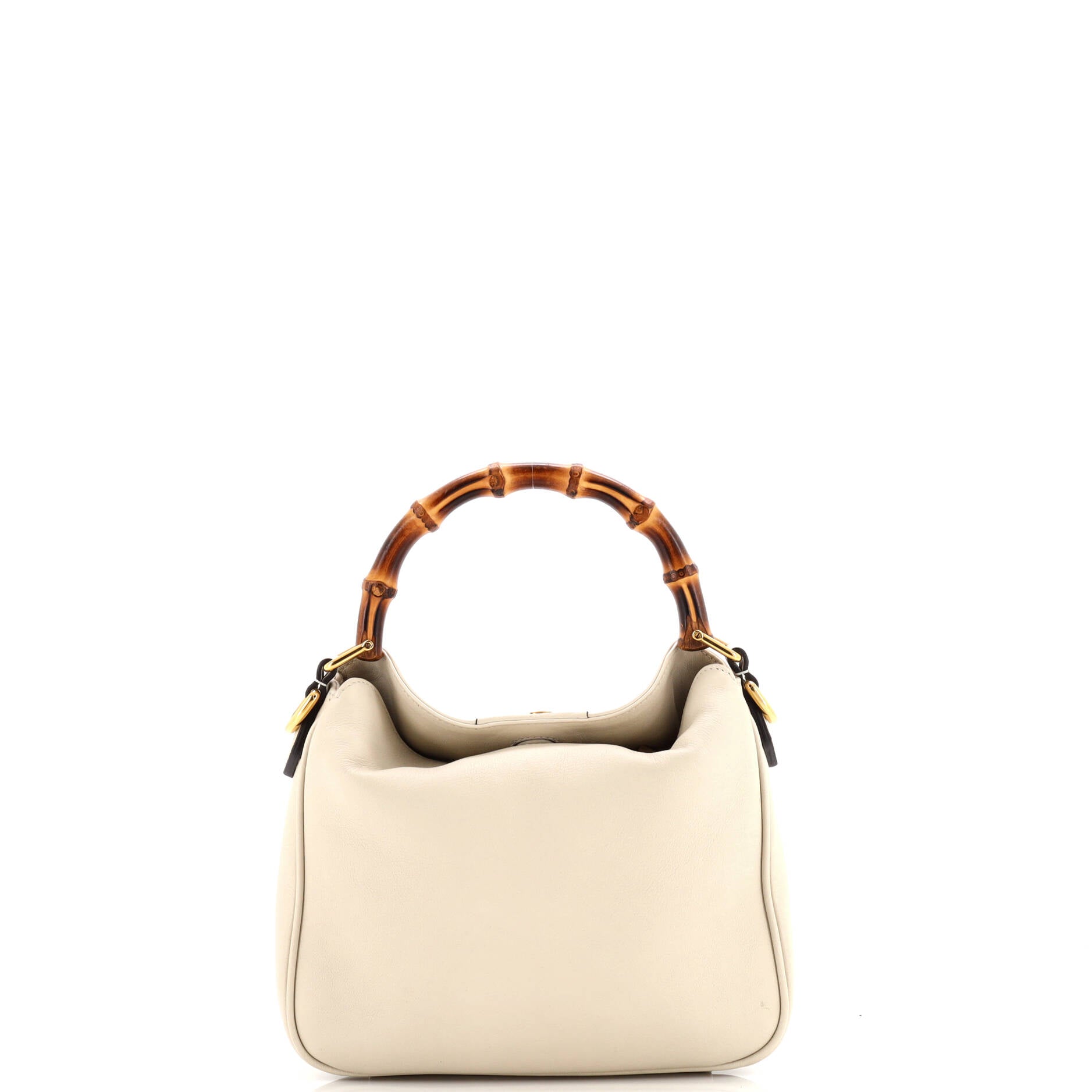 Diana NM Bamboo Shoulder Bag Leather Small