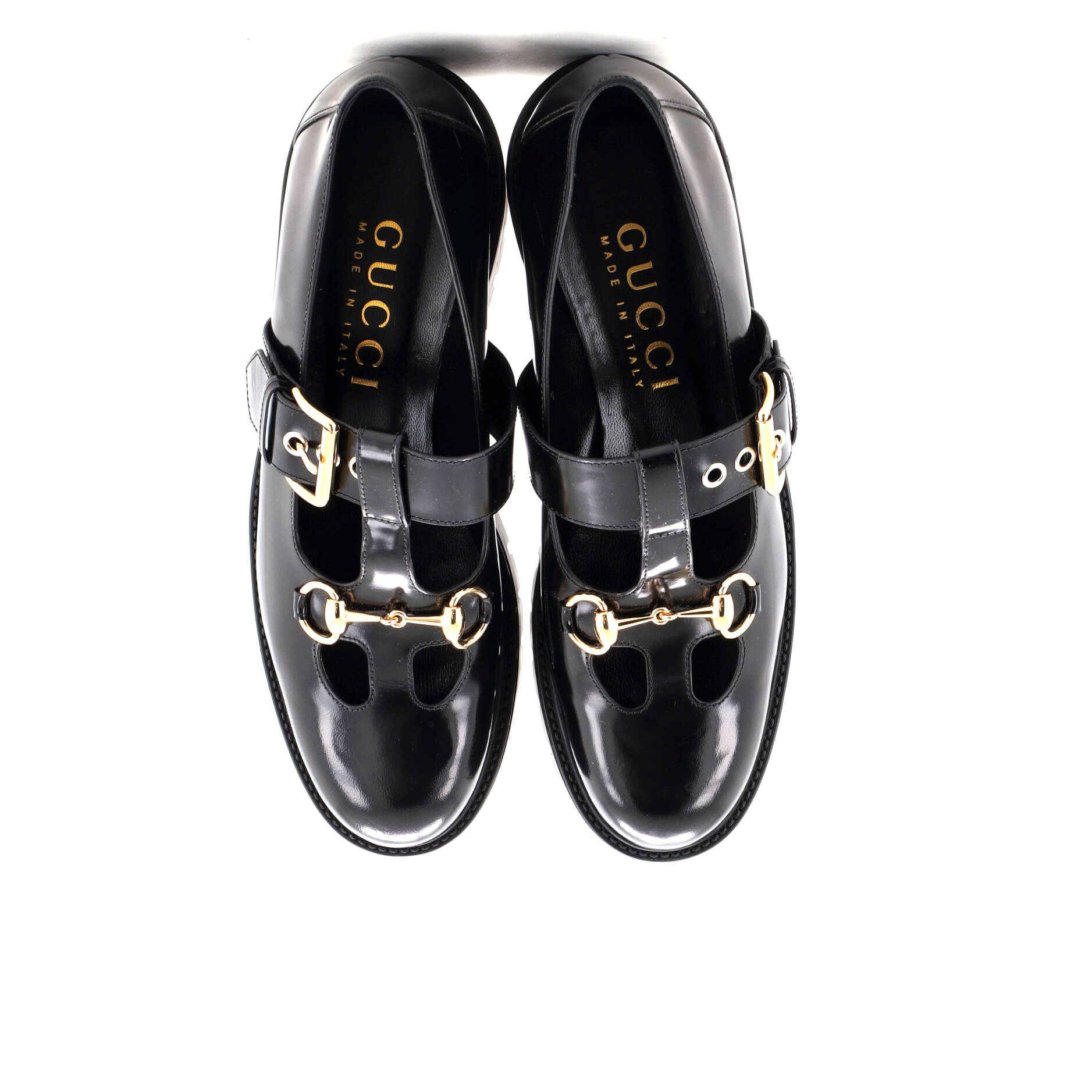 Women's Horsebit Mary Jane Loafers Leather