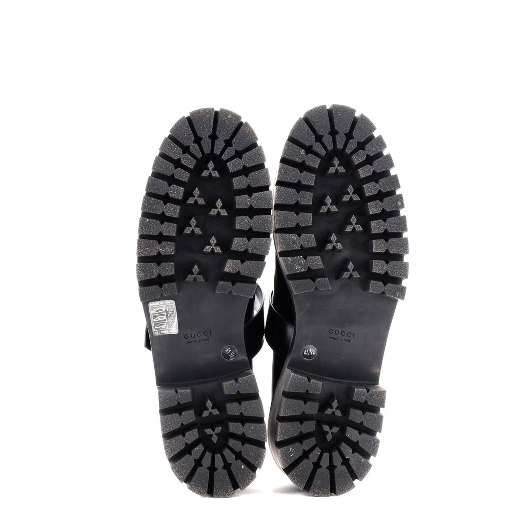 Women's Horsebit Mary Jane Loafers Leather