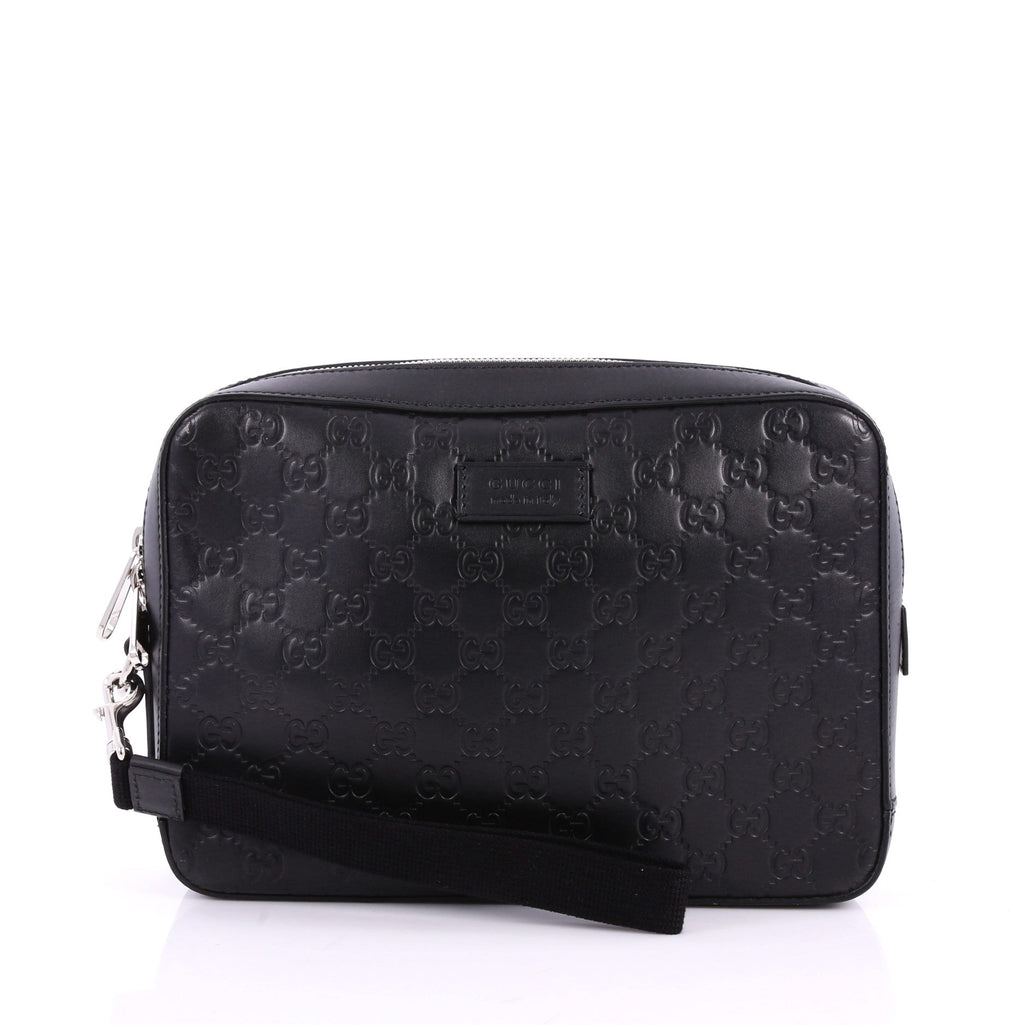 Wristlet Clutch Guccissima Leather