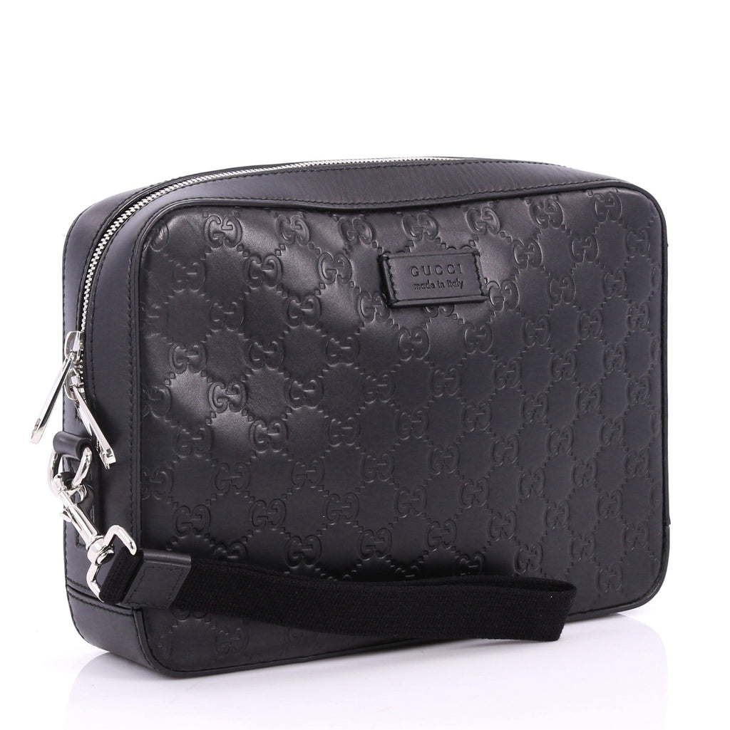 Wristlet Clutch Guccissima Leather