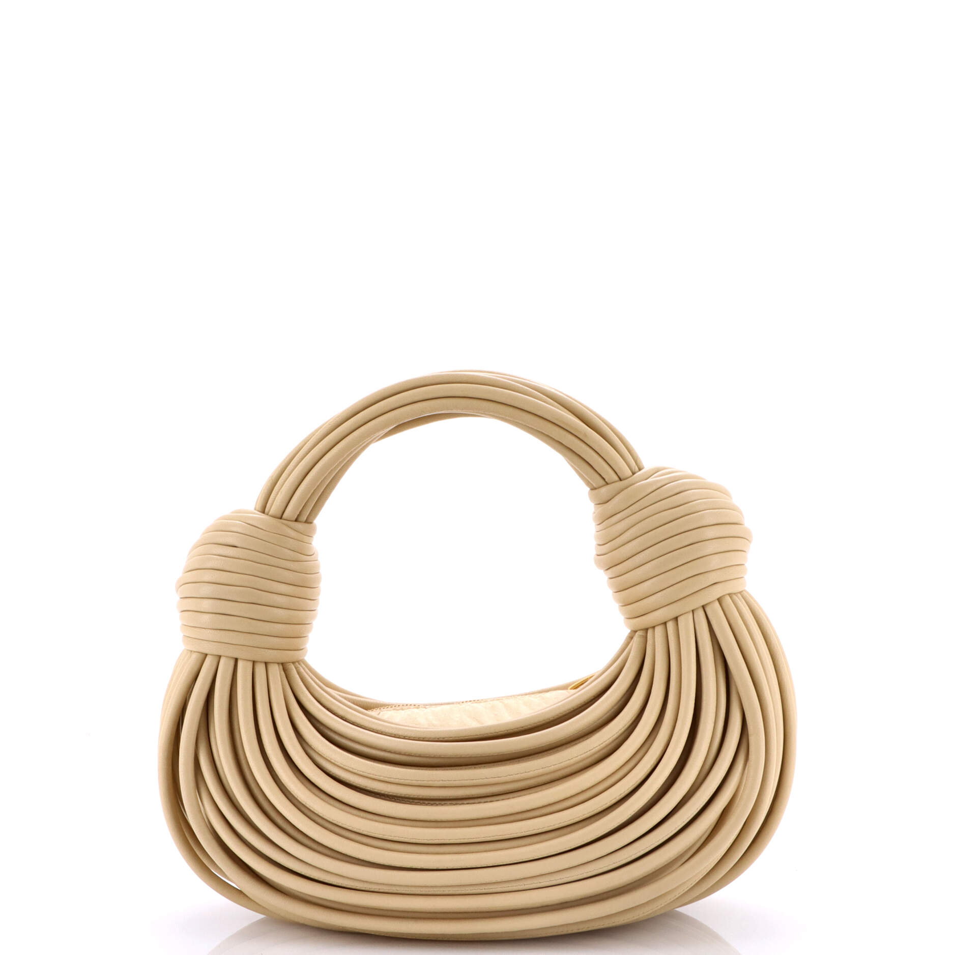 Double Knot Hobo Tubular Leather Mini