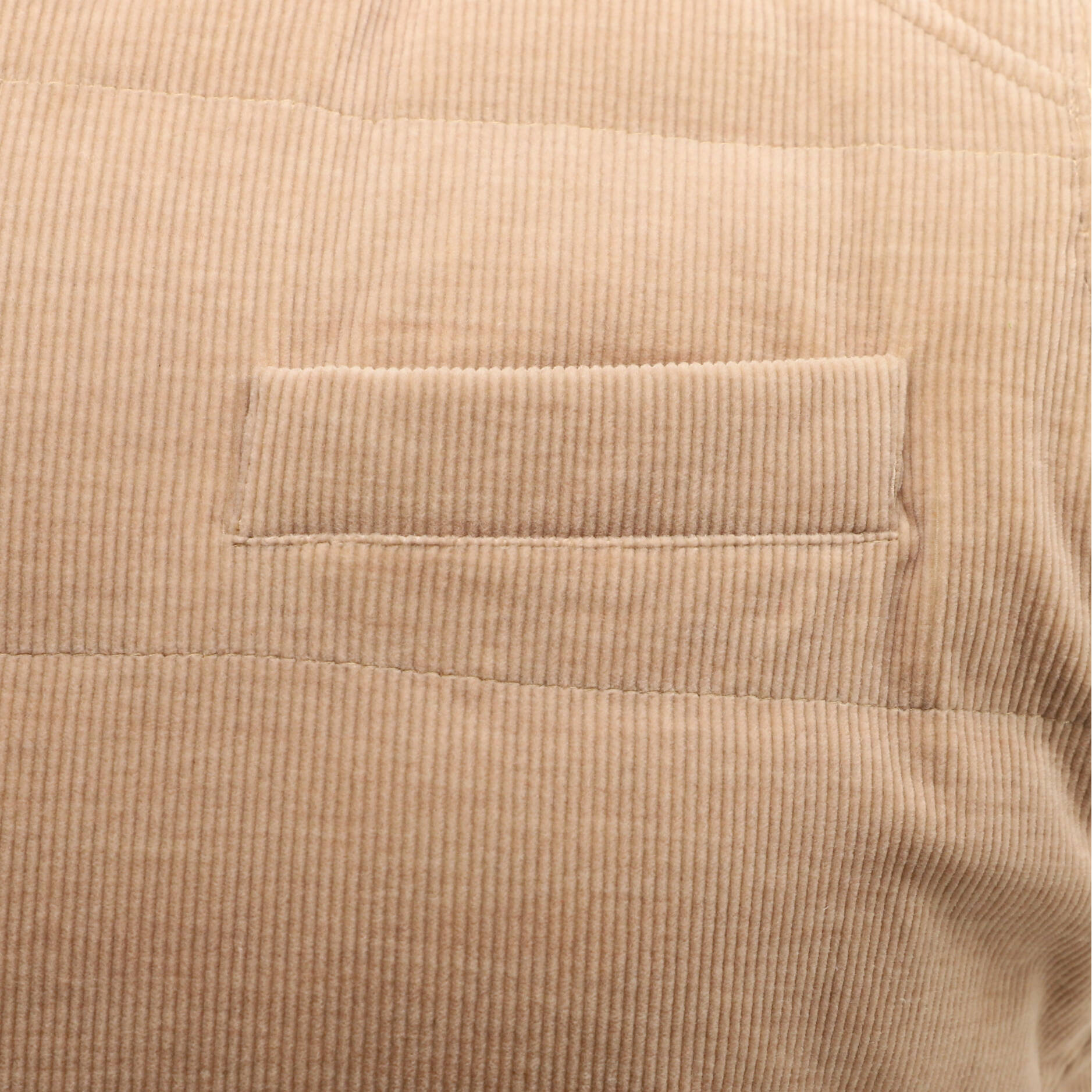 Men's Zip Two Pocket Vest Quilted Corduroy