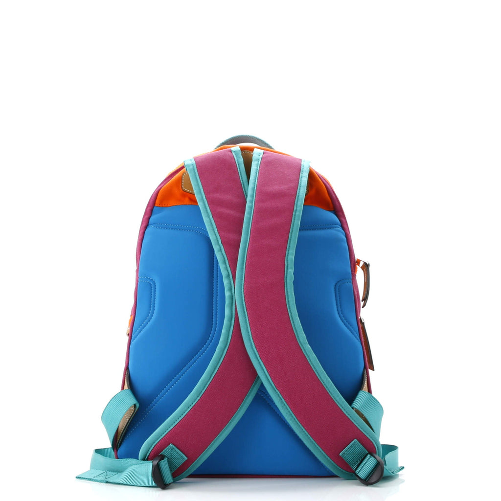 Eye/Loewe/Nature Tech Backpack Canvas with Leather