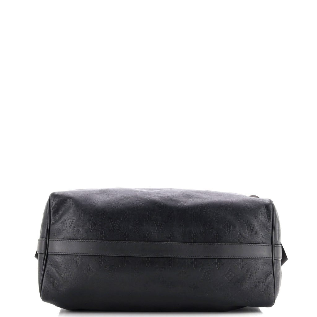 Speedy Bandouliere Bag Monogram Shadow Leather 40