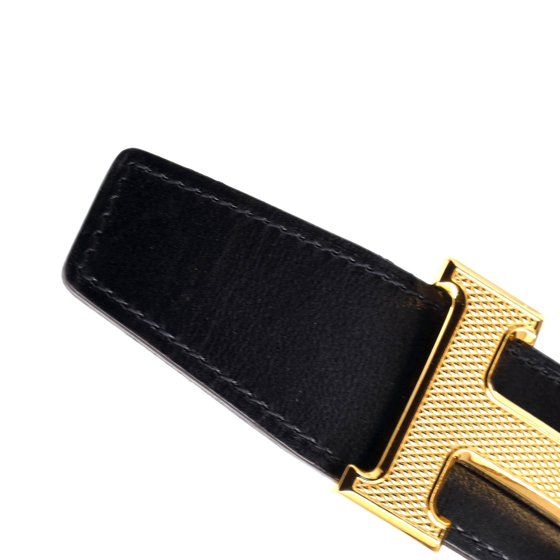 Constance Reversible Belt Leather with Guilloche Hardware Medium