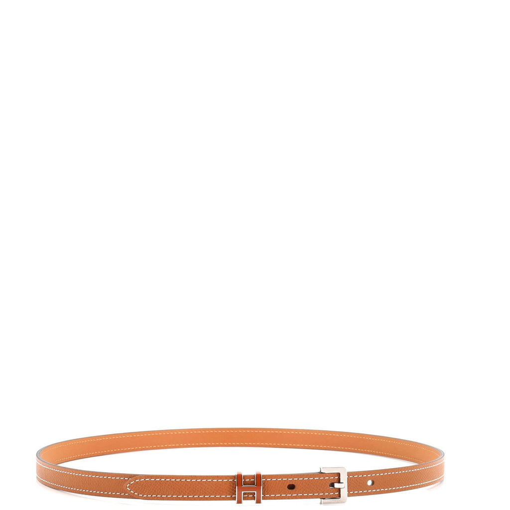 Pop H Belt Leather Thin