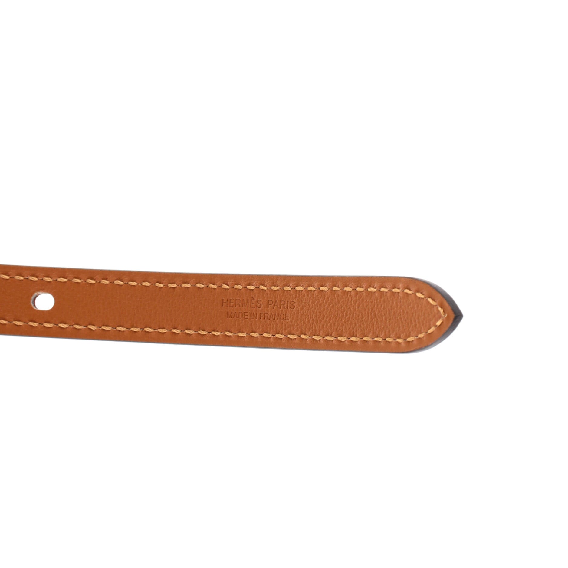 Pop H Belt Leather Thin