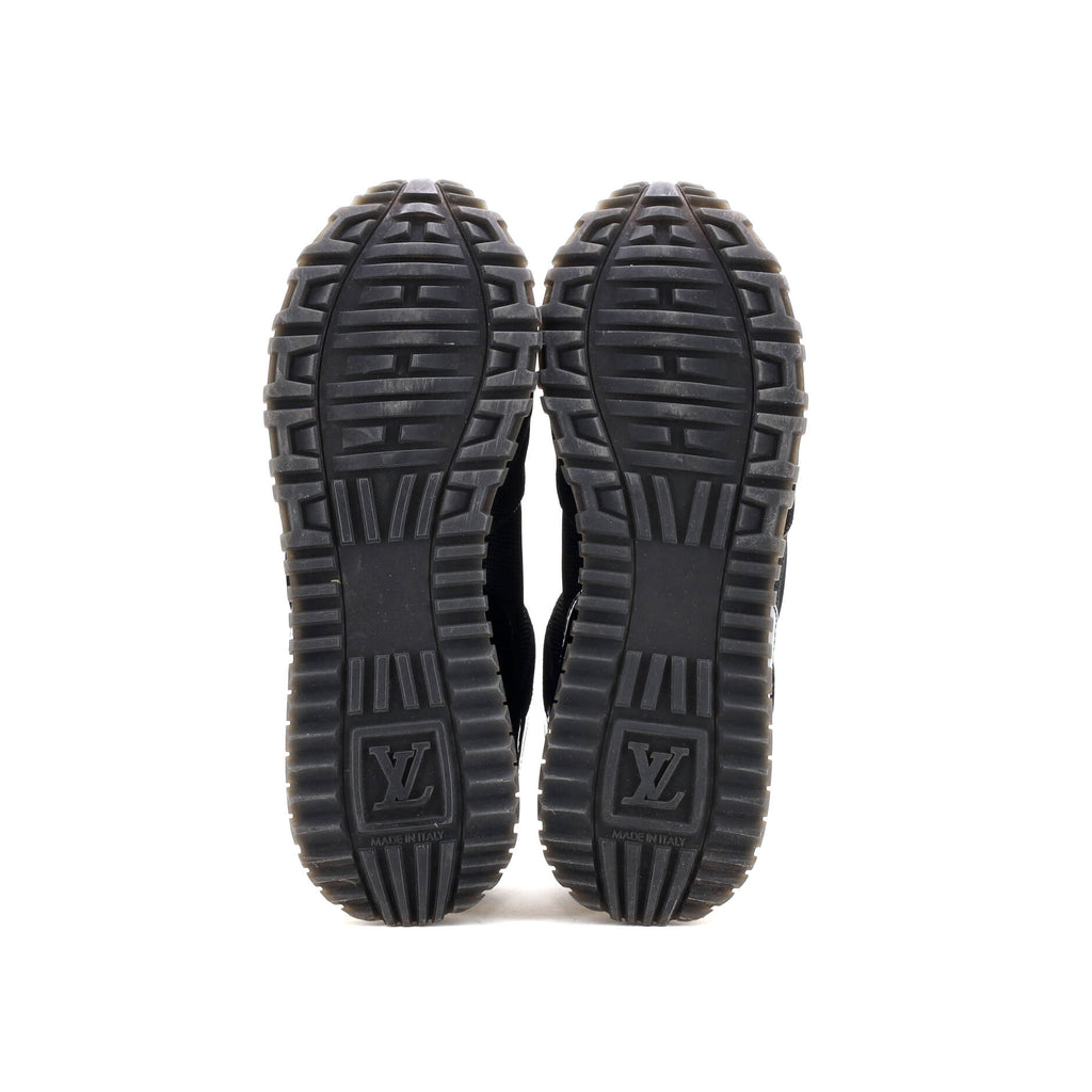 Women's Run Away Sneakers Mesh with Monogram Canvas and Suede