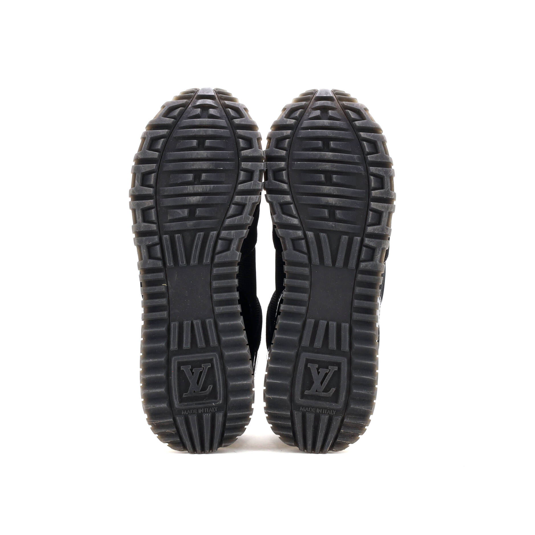 Women's Run Away Sneakers Mesh with Monogram Canvas and Suede