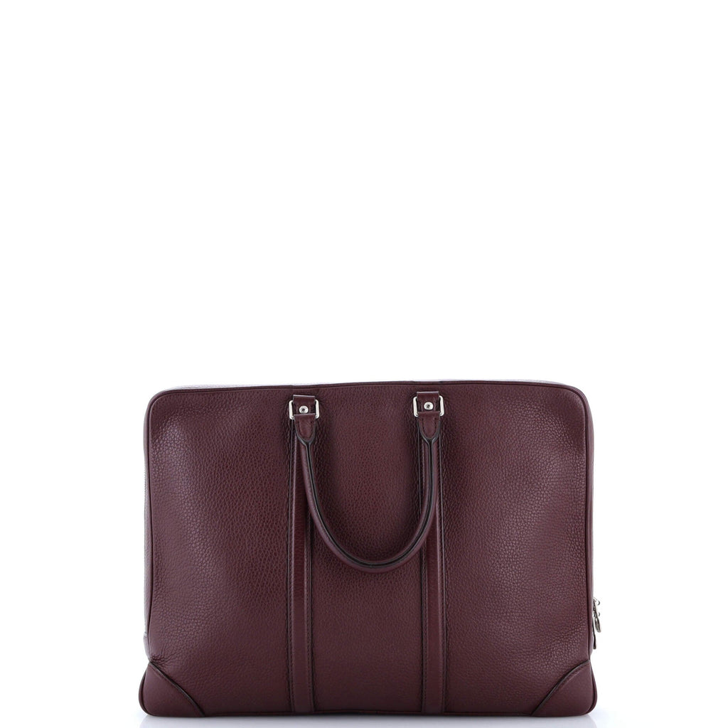 Porte-Documents Voyage Briefcase Taurillon Leather PM