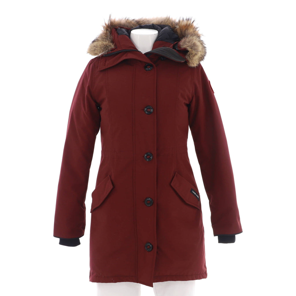Women’s Rossclair Hooded Parka Polyester Blend with Down and Fur