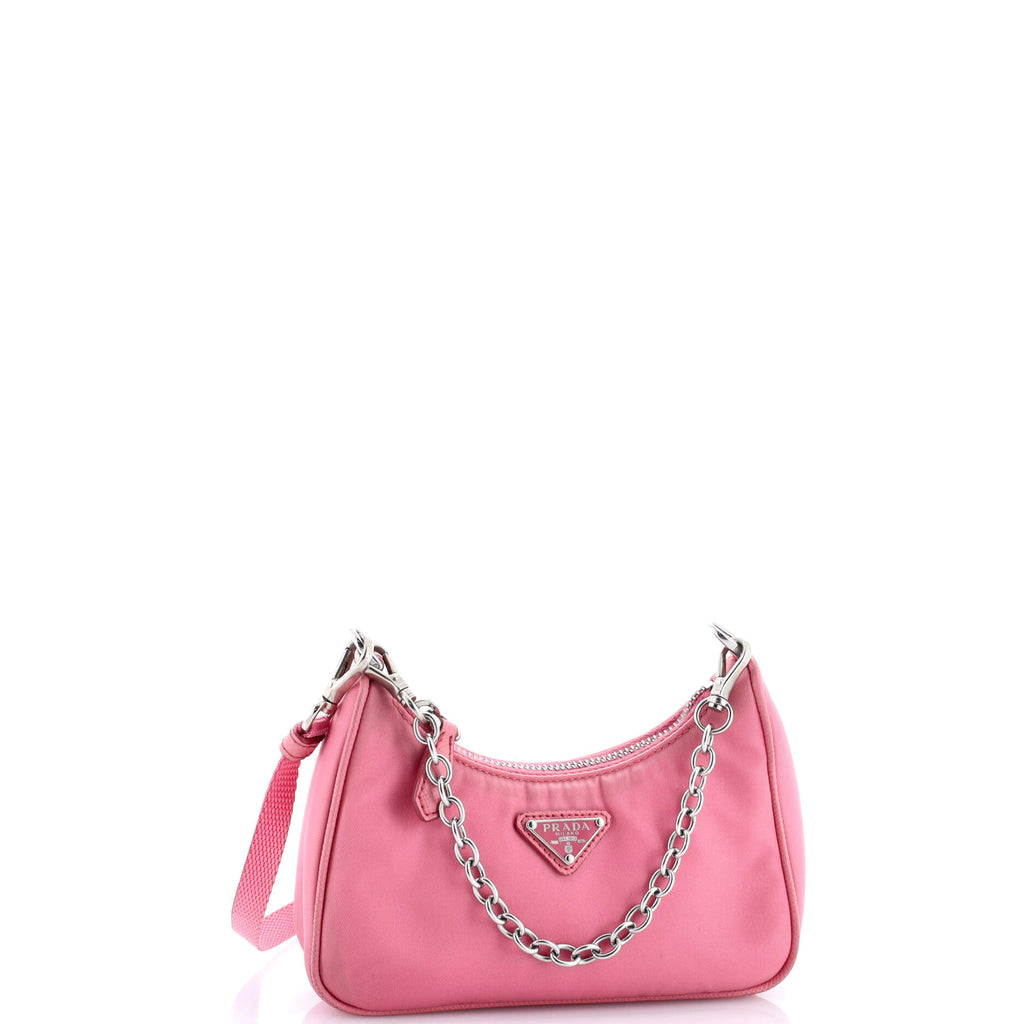 Re-Edition Shoulder Bag Tessuto Mini