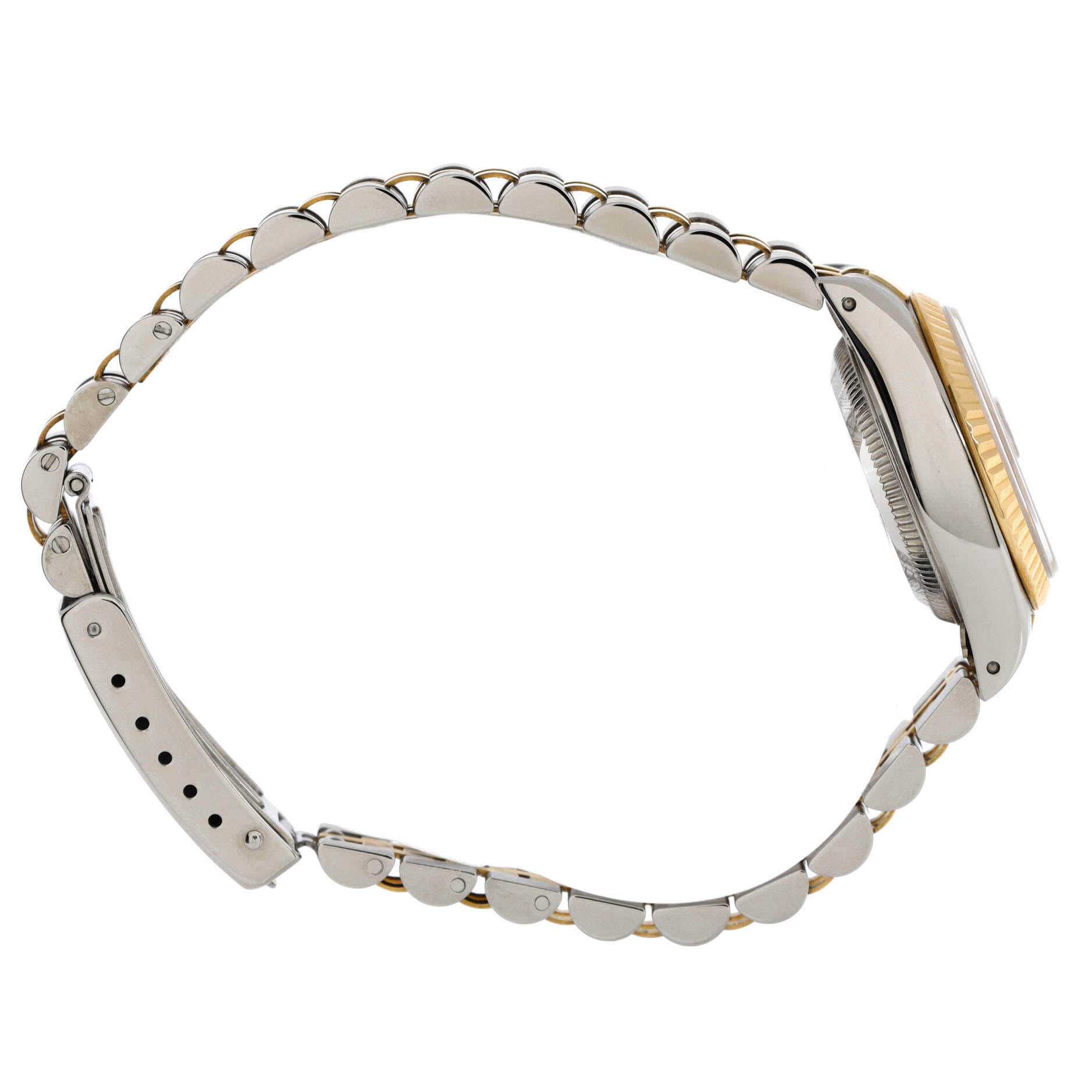 Oyster Perpetual Datejust Automatic Watch Stainless Steel and Yellow Gold 26