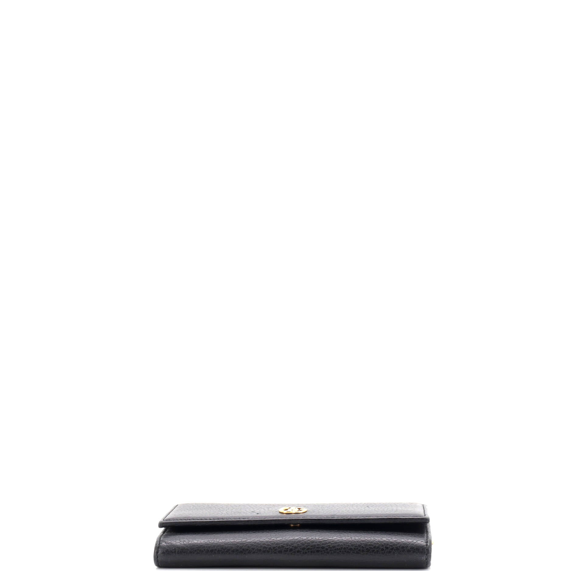 GG Marmont Continental Chain Wallet Leather