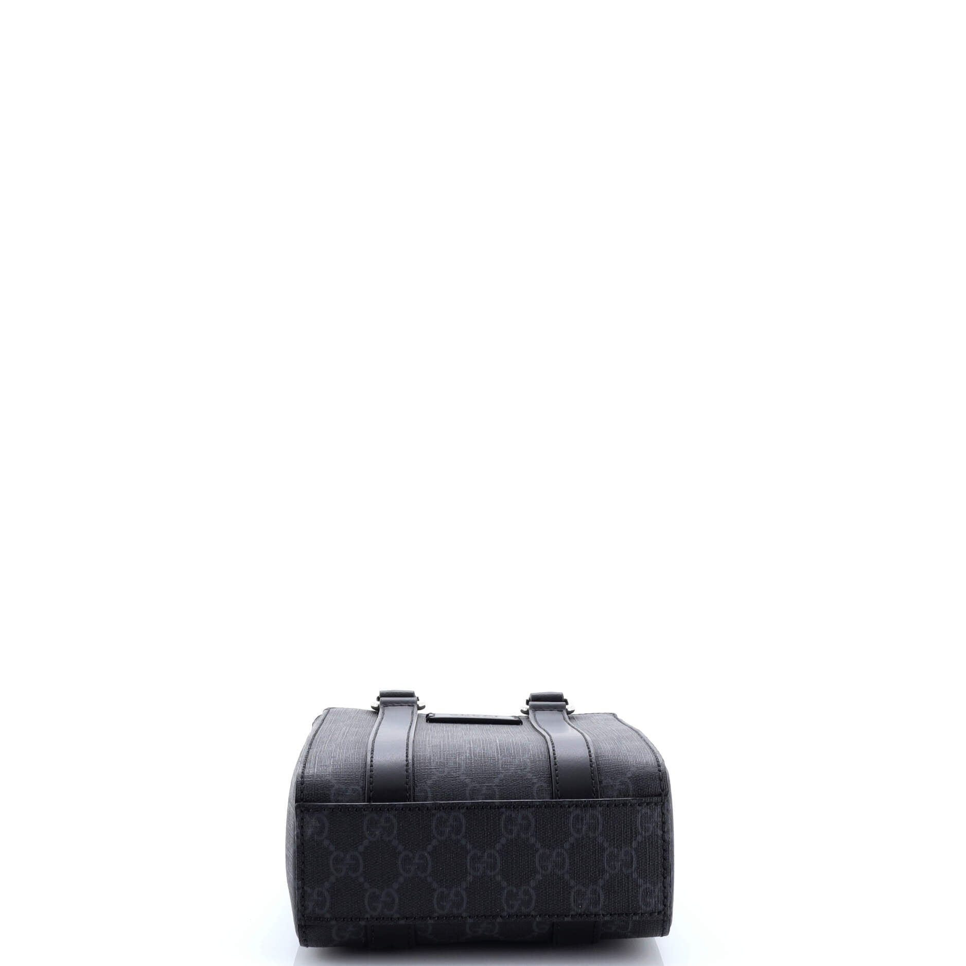 Convertible Web Open Tote GG Coated Canvas Mini