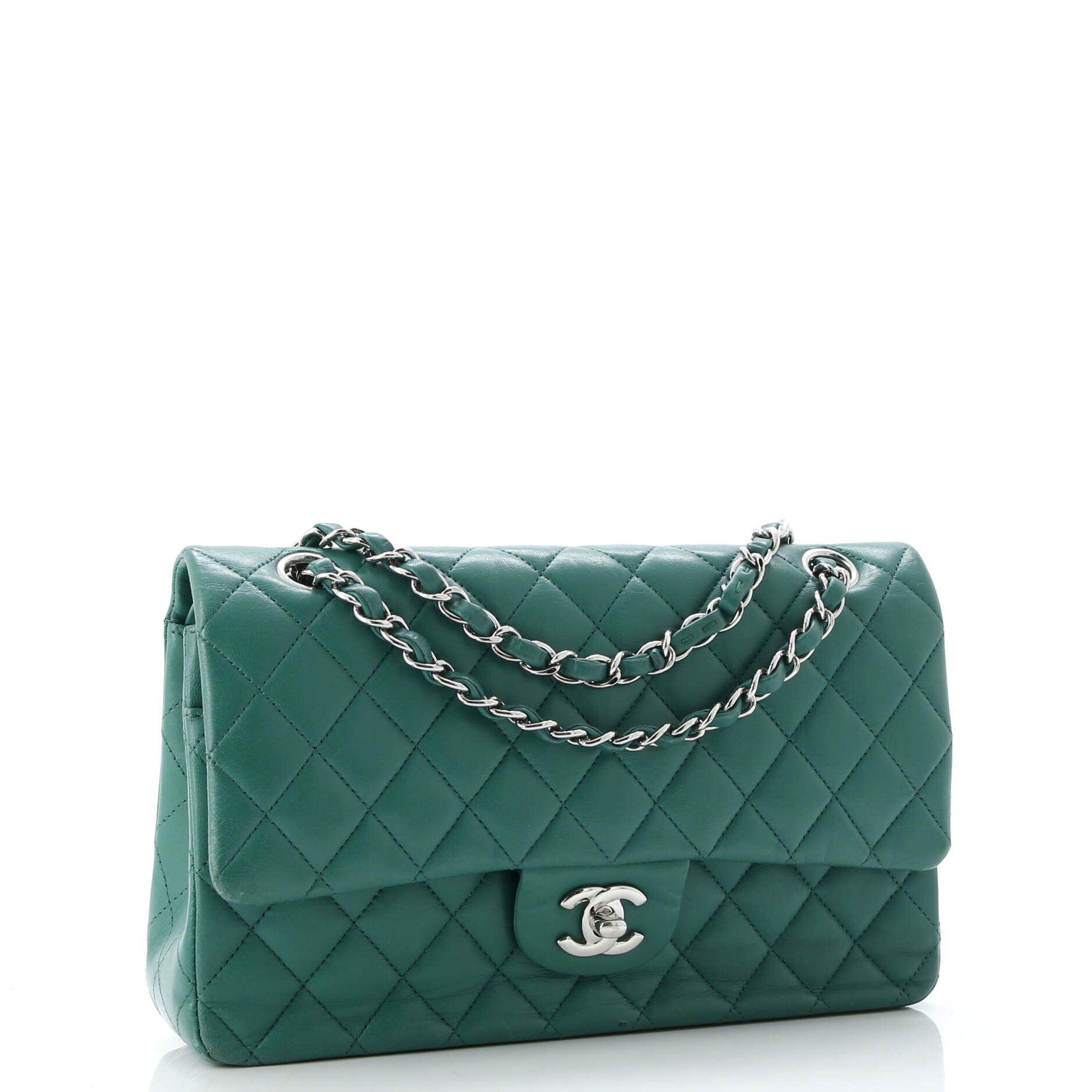 Classic Double Flap Bag Quilted Lambskin Medium