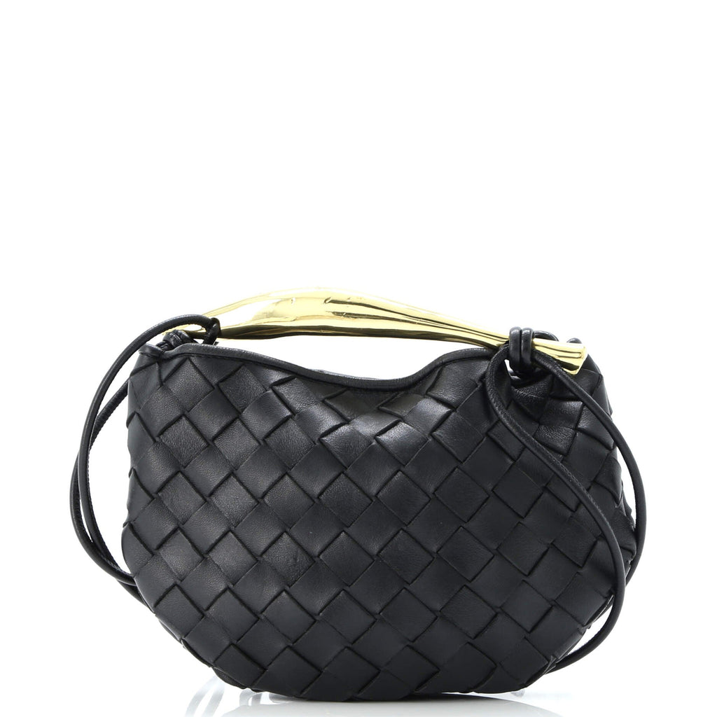Sardine Top Handle Bag Intrecciato Nappa Mini