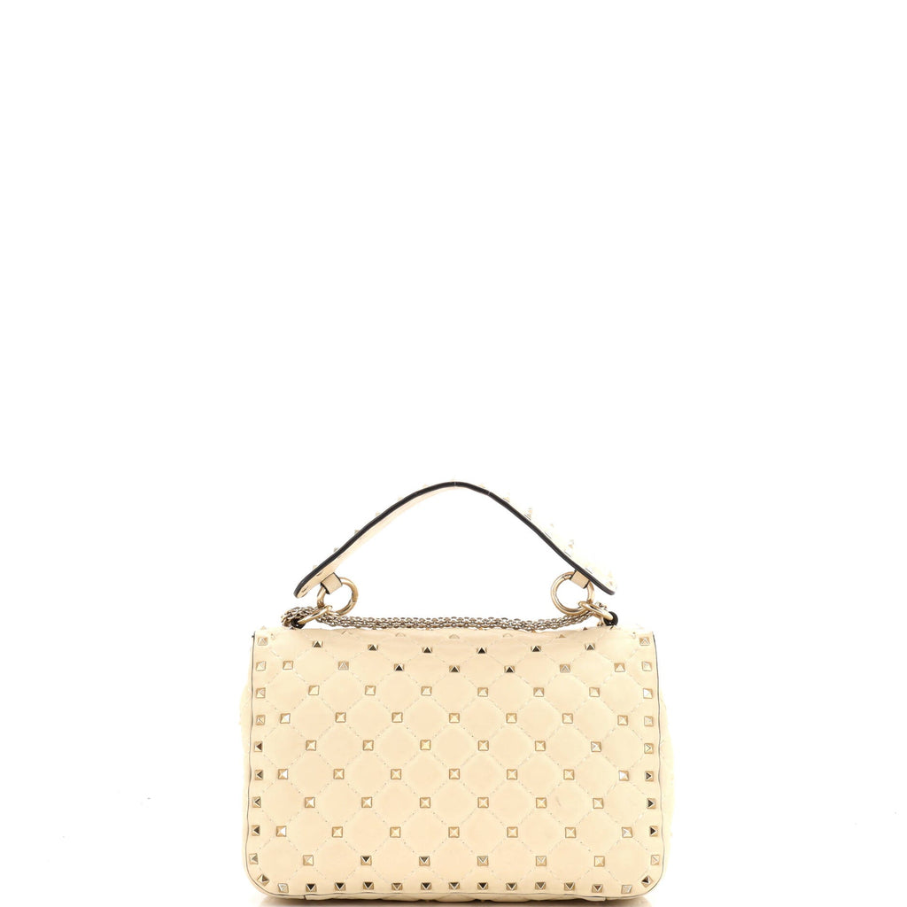 Rockstud Spike Flap Bag Quilted Leather Medium