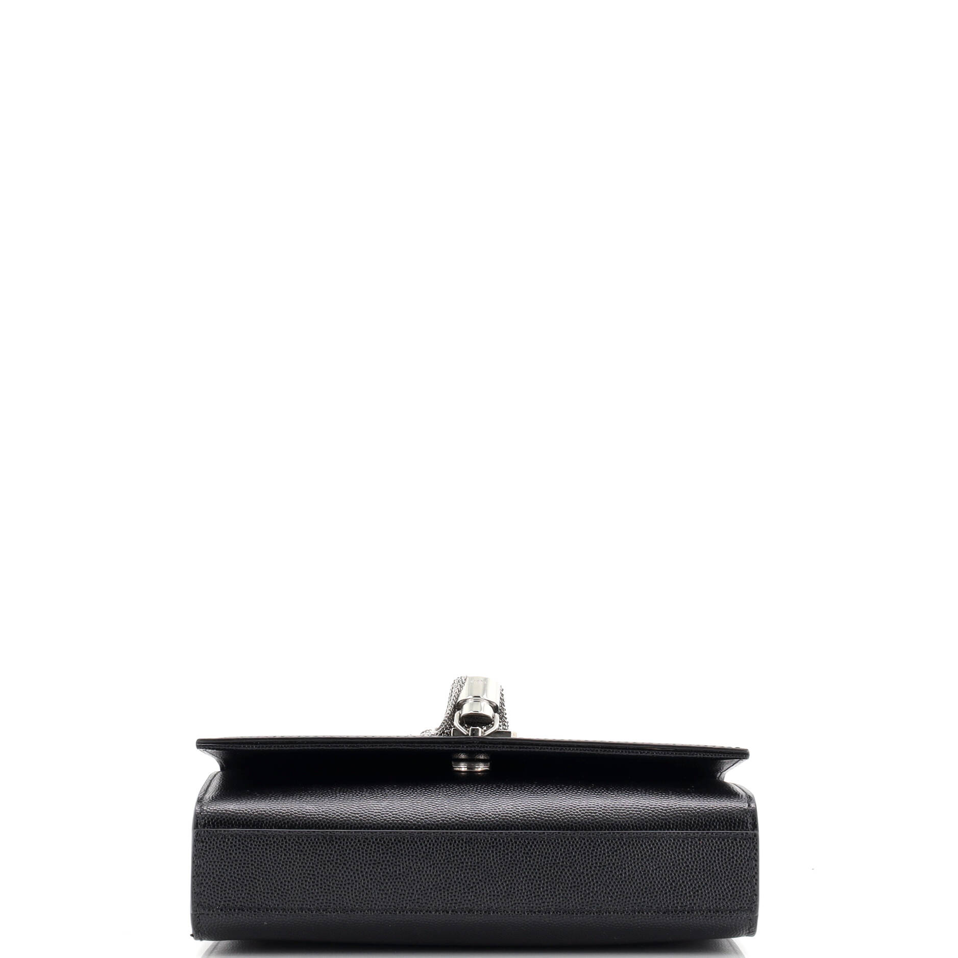 Classic Monogram Tassel Crossbody Bag Grainy Leather Small