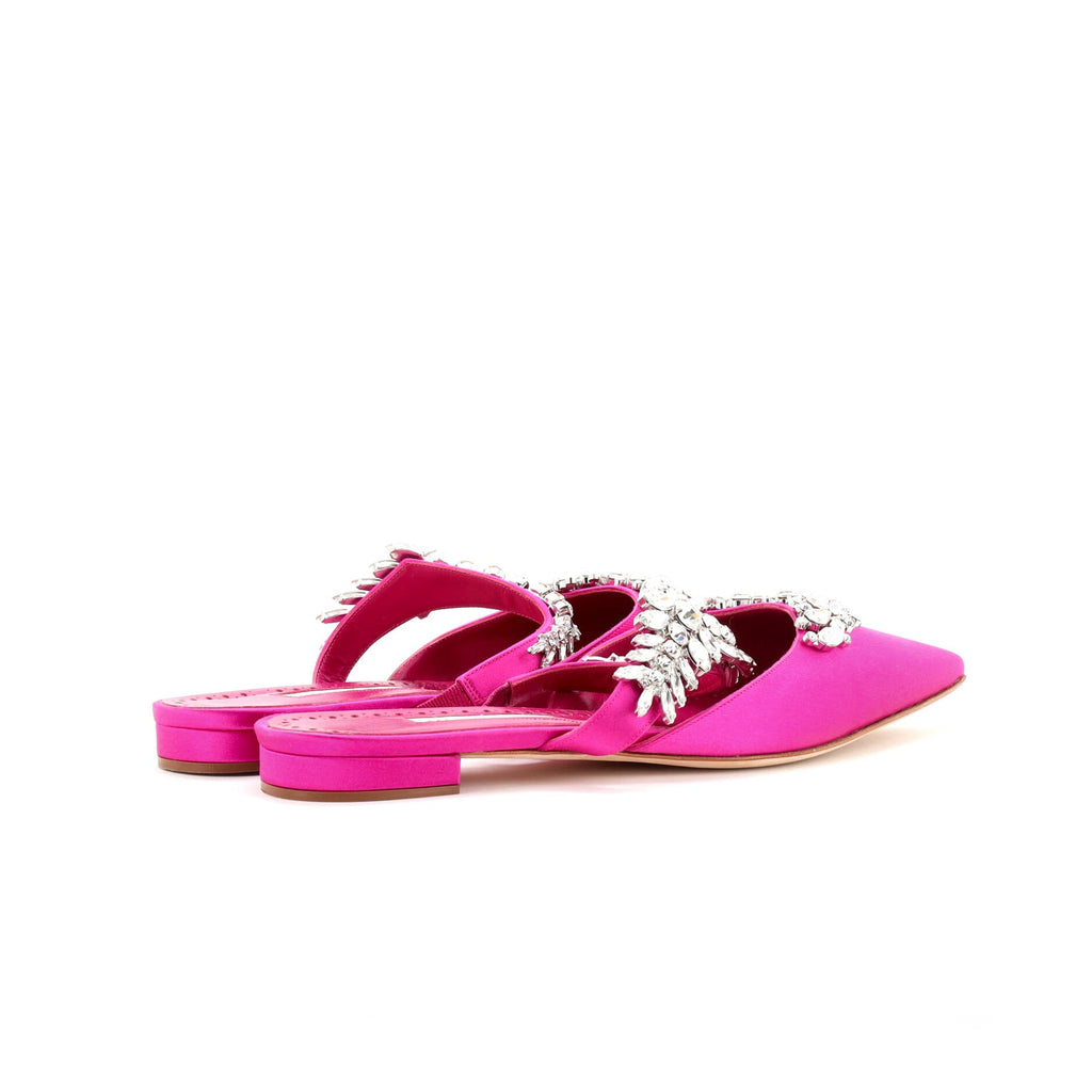 Women's Lurum Flat Mules Satin