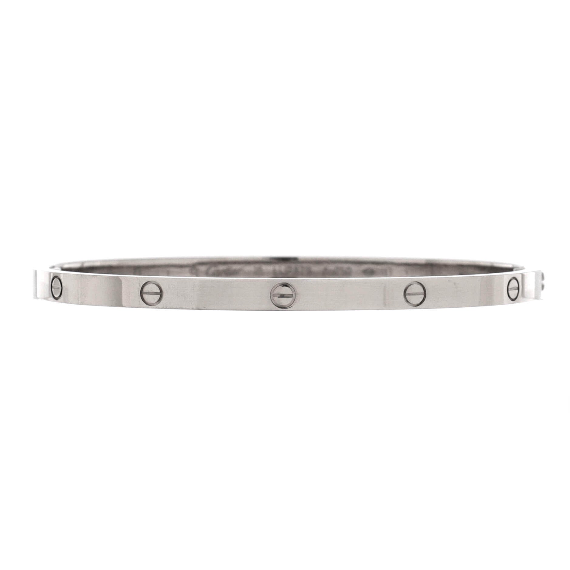 Love Bracelet 18K White Gold Small