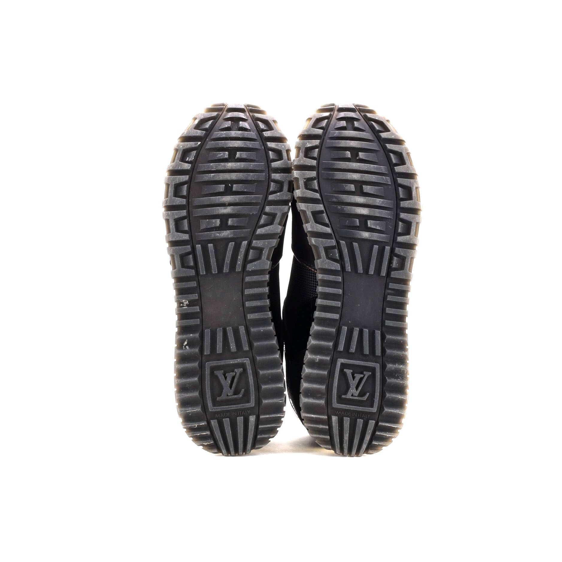 Women's Run Away Sneakers Mesh with Monogram Canvas and Suede