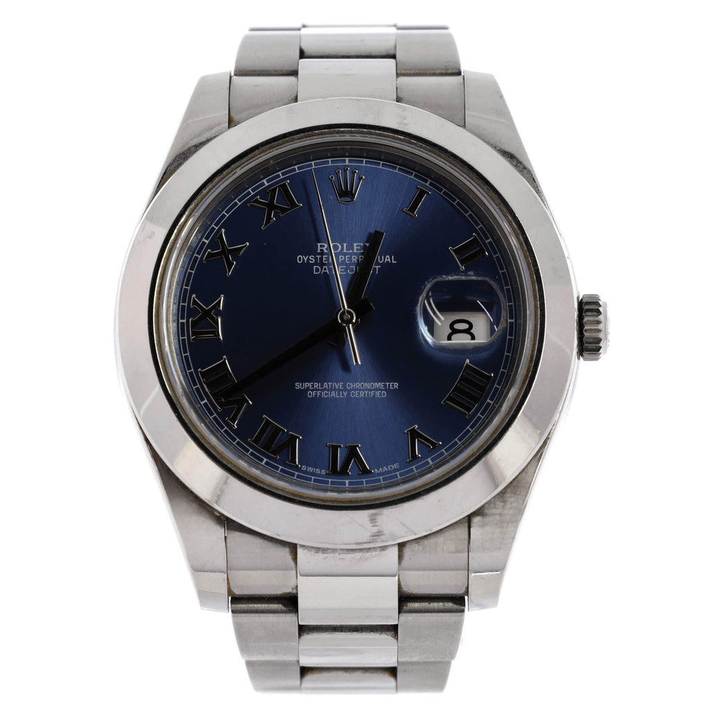 Oyster Perpetual Datejust II Automatic Watch Stainless Steel 41
