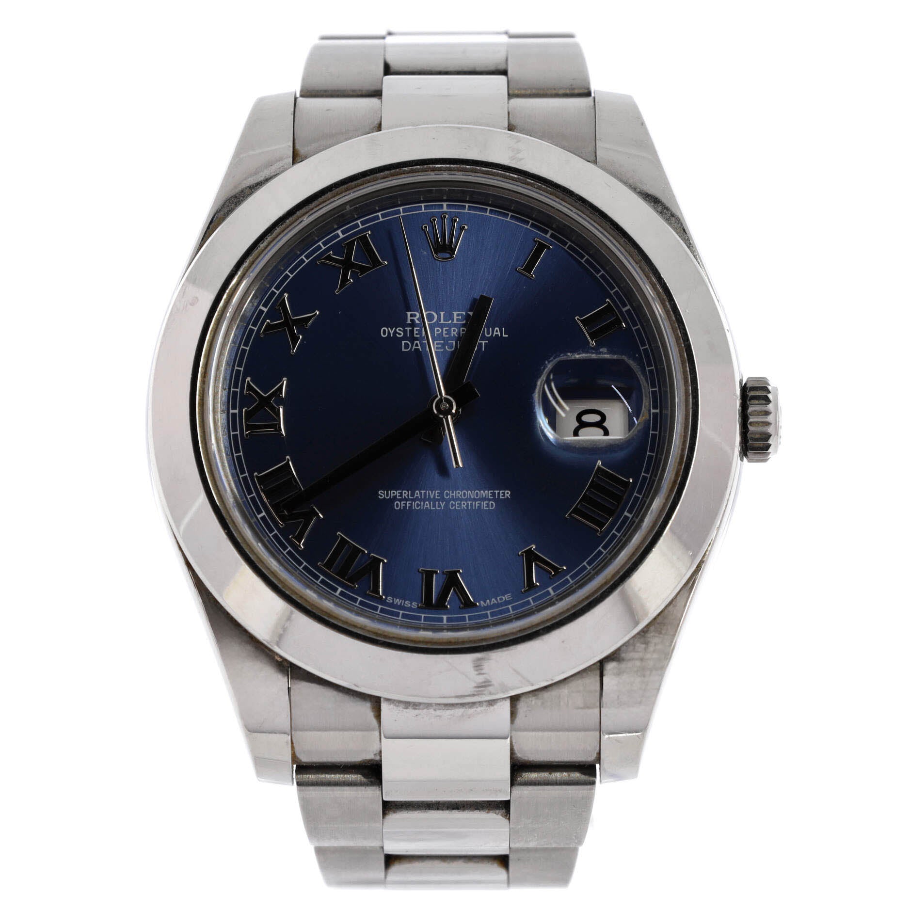 Oyster Perpetual Datejust II Automatic Watch Stainless Steel 41