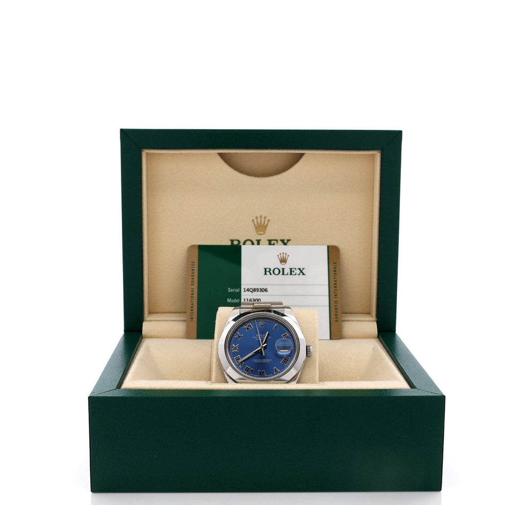 Oyster Perpetual Datejust II Automatic Watch Stainless Steel 41