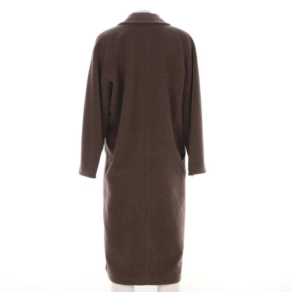 Women's 101801 Icon Double Breasted Belted Coat Wool and Cashmere Blend