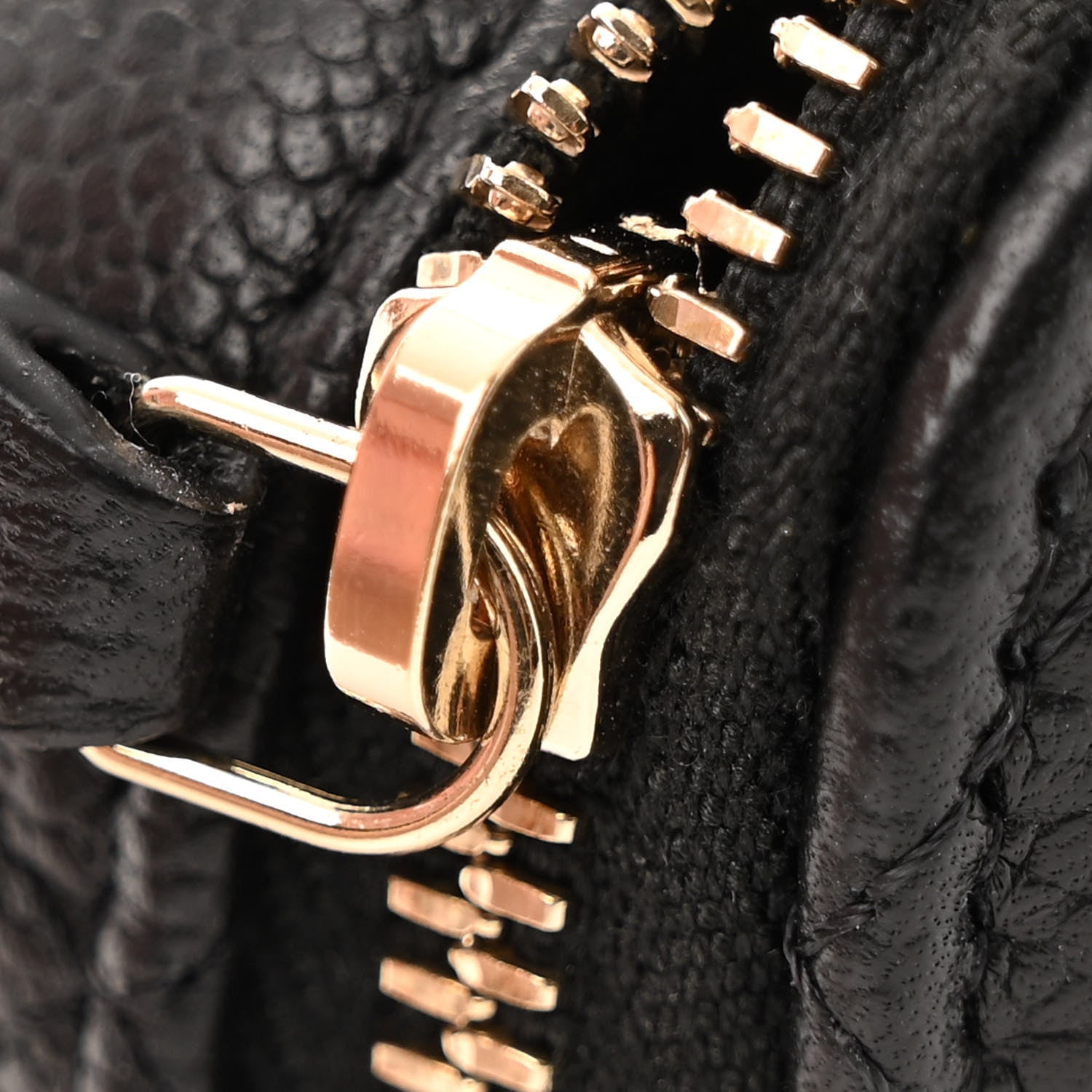 Caviar Quilted Small Tiny CC Vanity Case With Chain Black