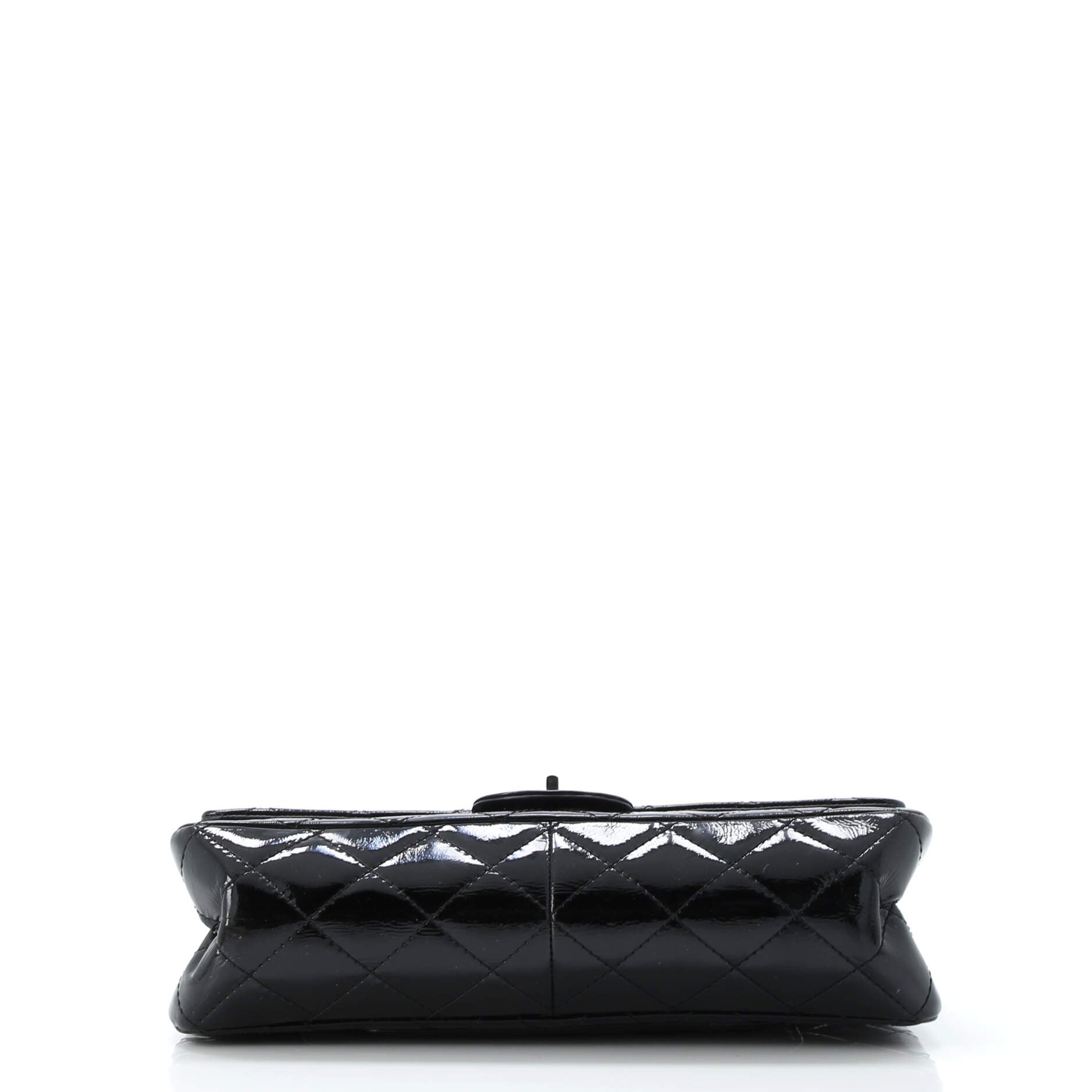 Reissue 2.55 Flap Bag Quilted Crinkled Patent 227