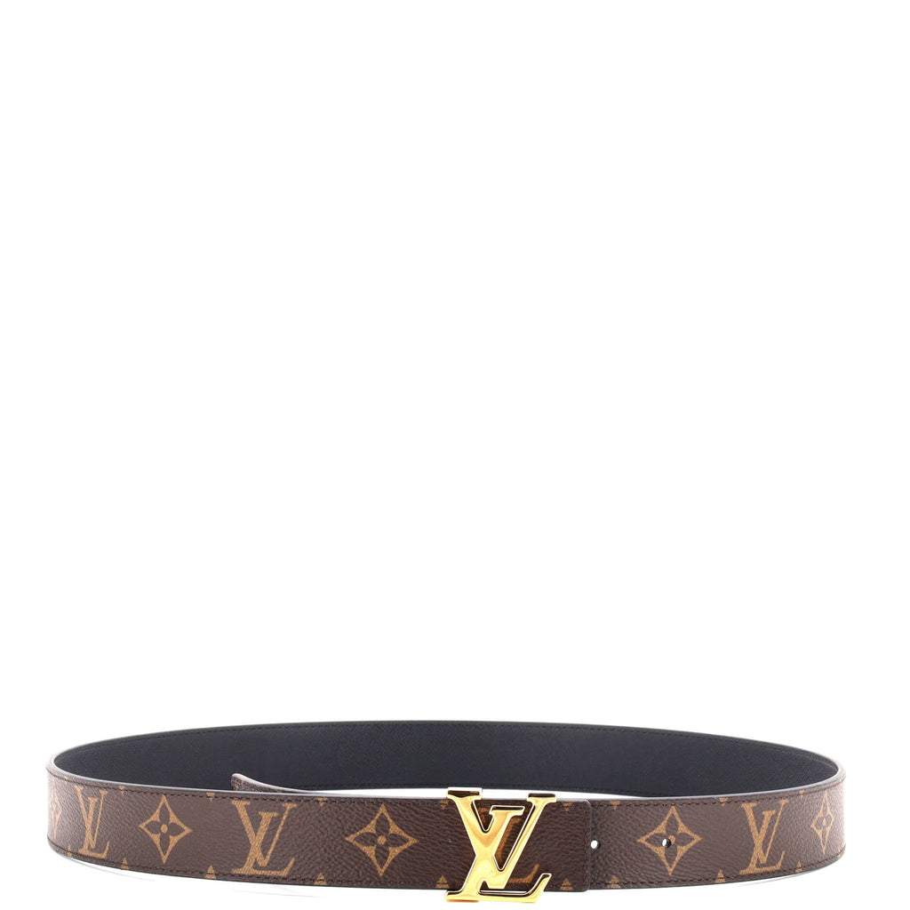 LV Iconic Reversible Belt Monogram Canvas and Leather Medium