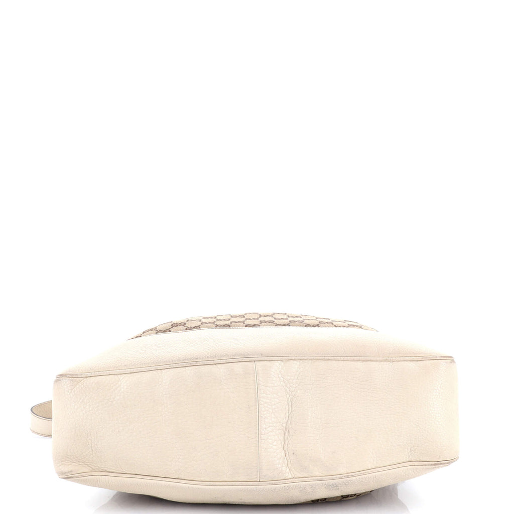 Diana Bamboo Shoulder Bag GG Canvas Medium