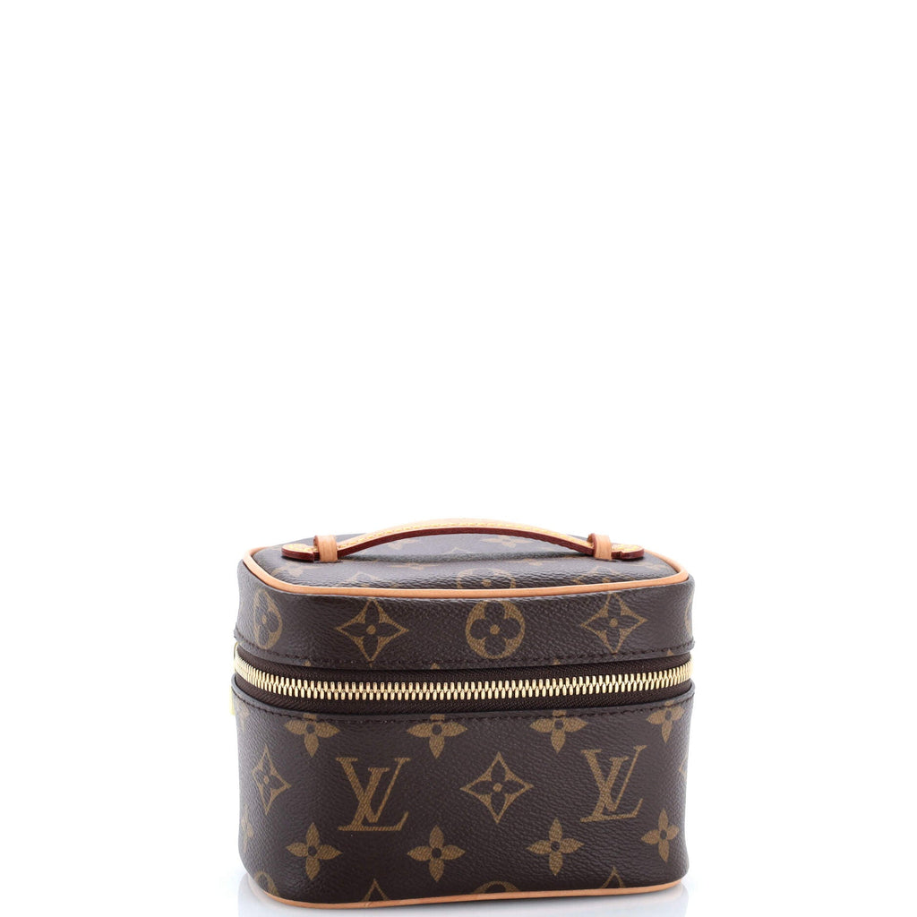 Nice Vanity Case Monogram Canvas Nano