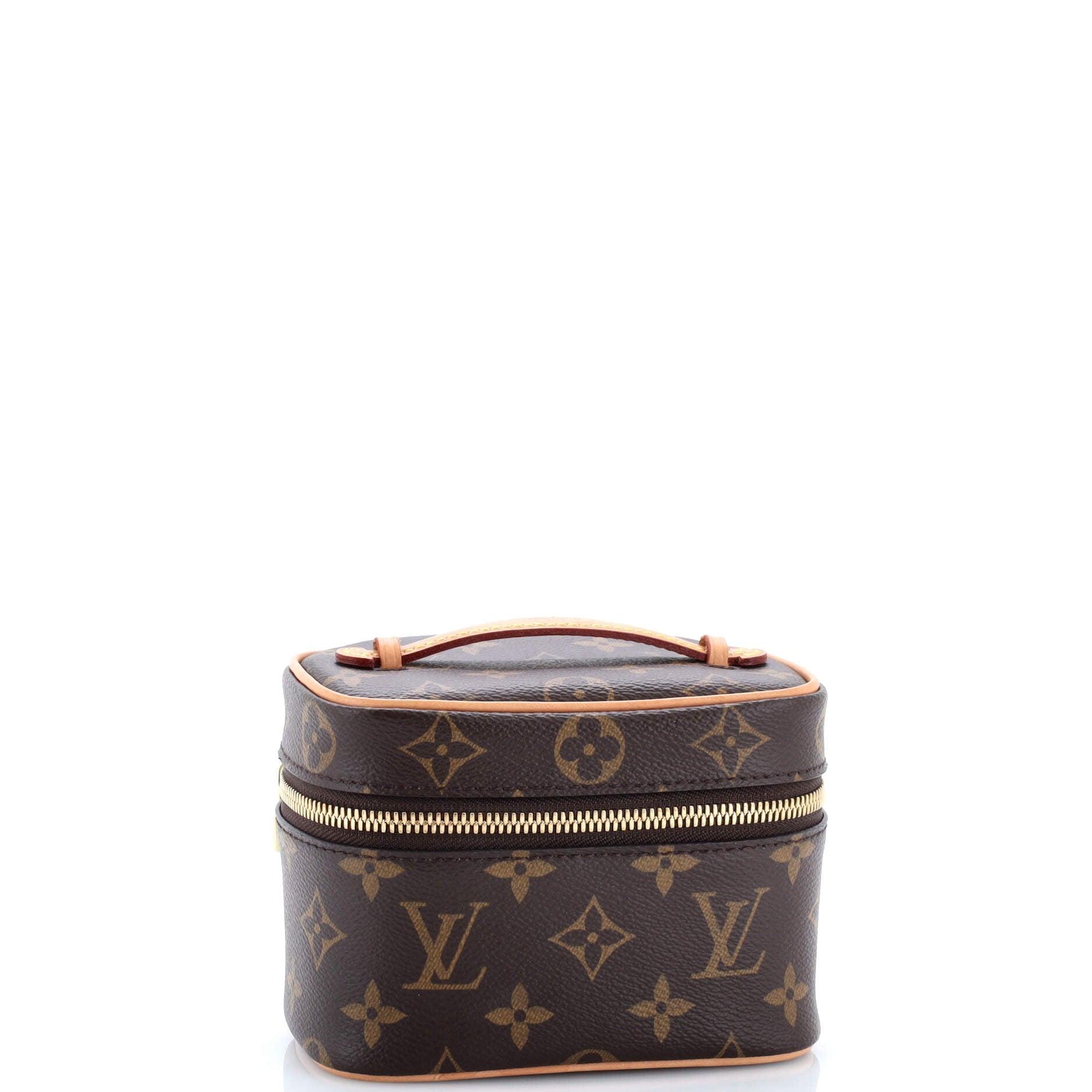 Nice Vanity Case Monogram Canvas Nano