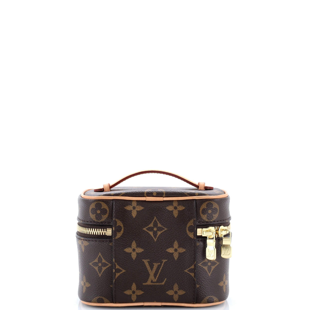 Nice Vanity Case Monogram Canvas Nano