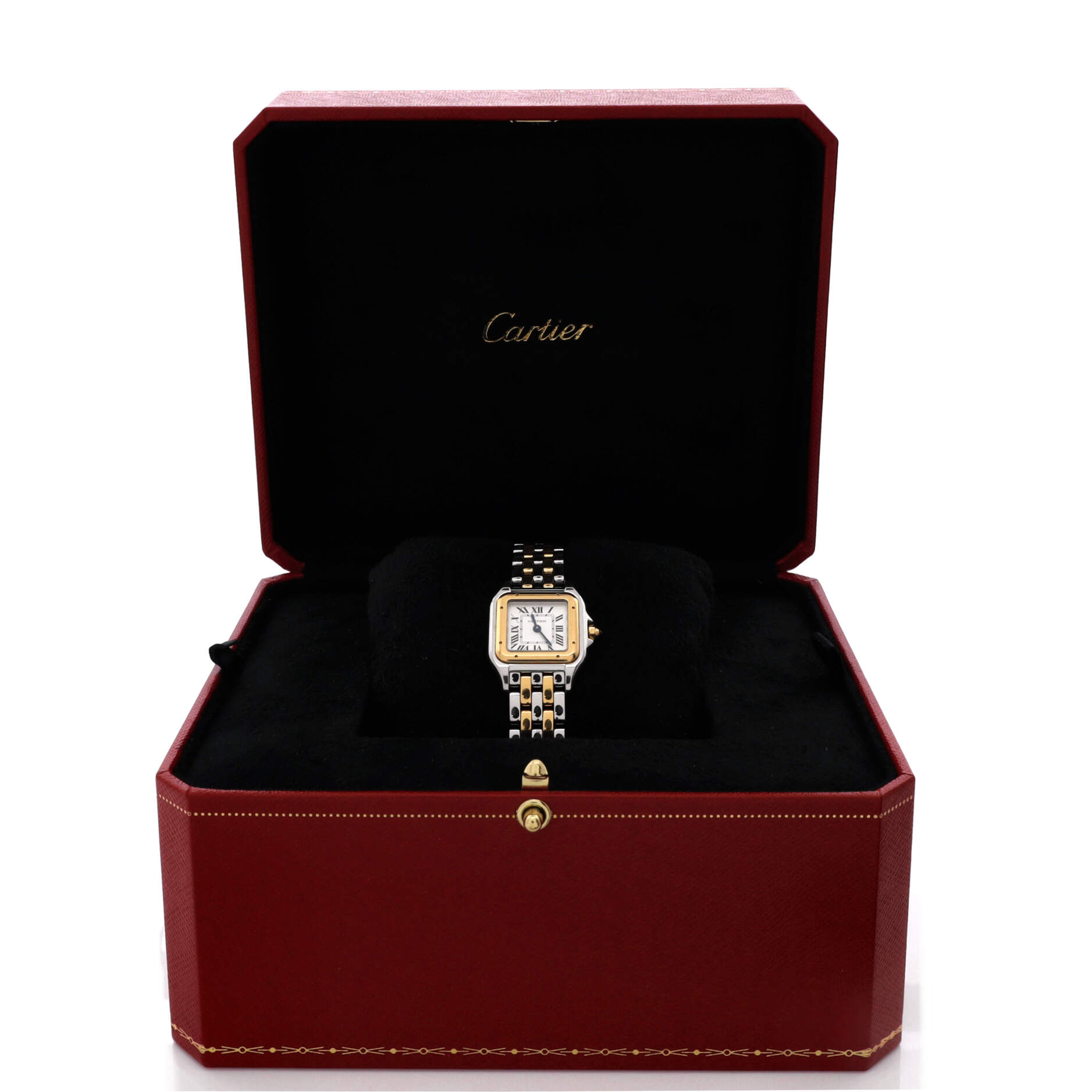 Panthere de Cartier Quartz Watch Stainless Steel and Yellow Gold 22