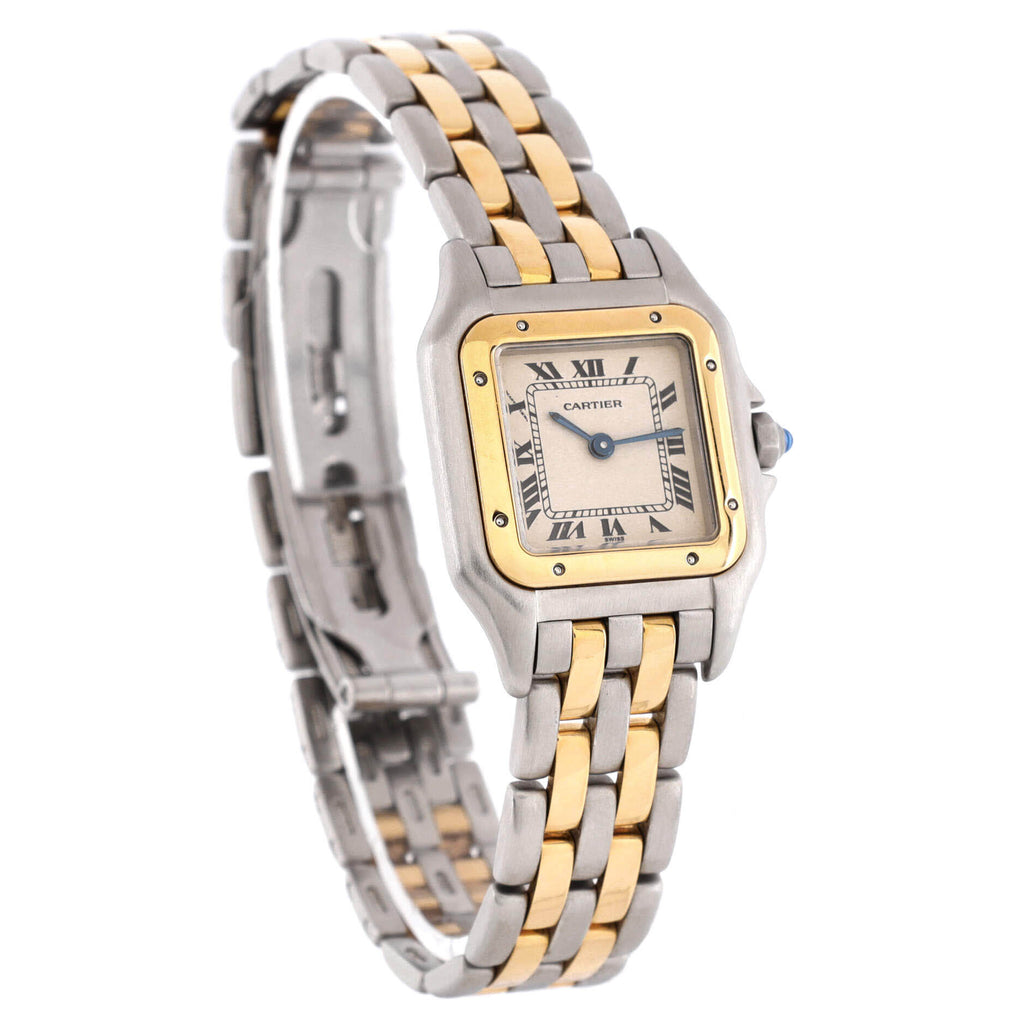 Panthere de Cartier Quartz Watch Stainless Steel and Yellow Gold 22