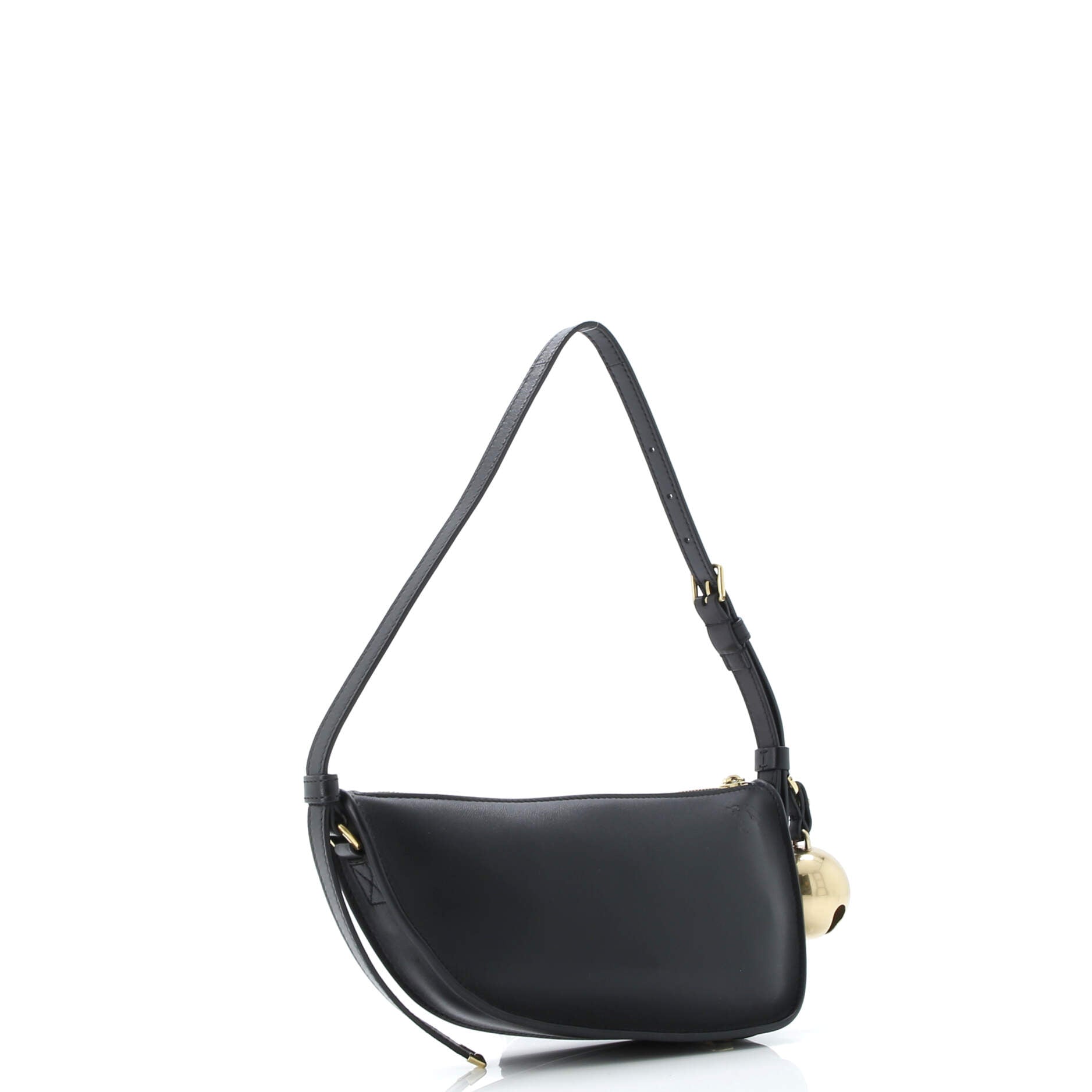 Shield Sling Shoulder Bag Leather Mini