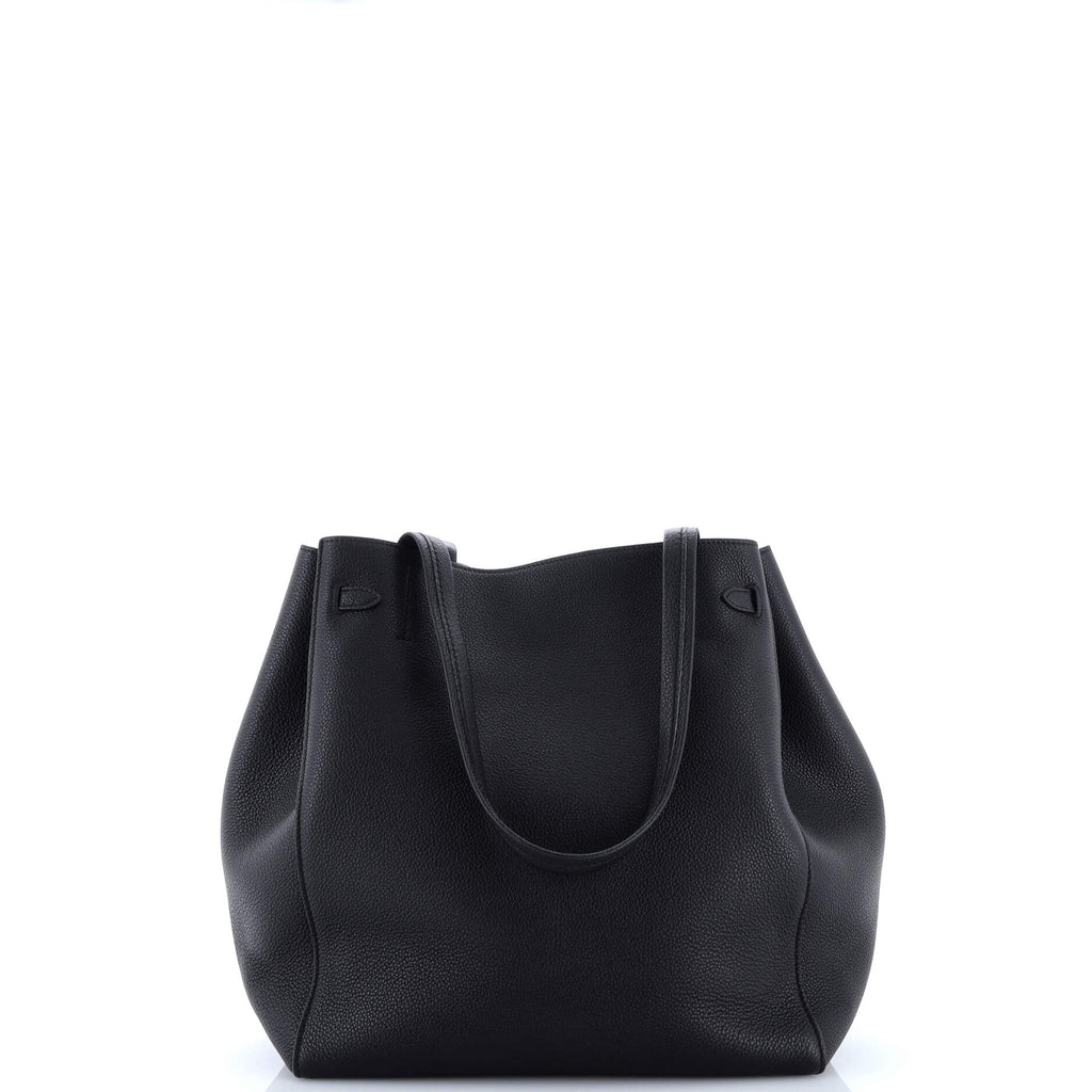 Phantom Tie Cabas Tote Leather Small