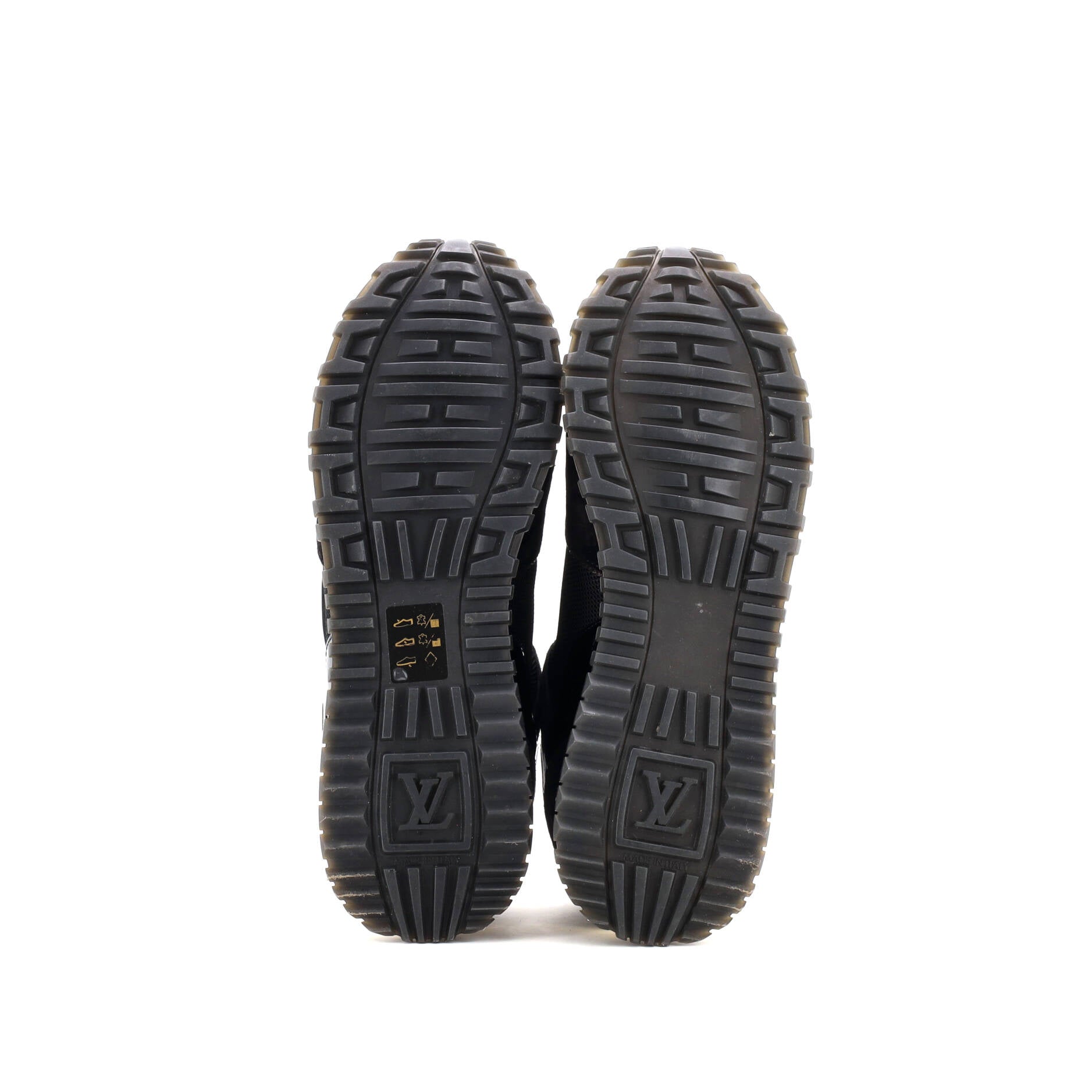 Women's Run Away Sneakers Mesh with Monogram Canvas and Suede