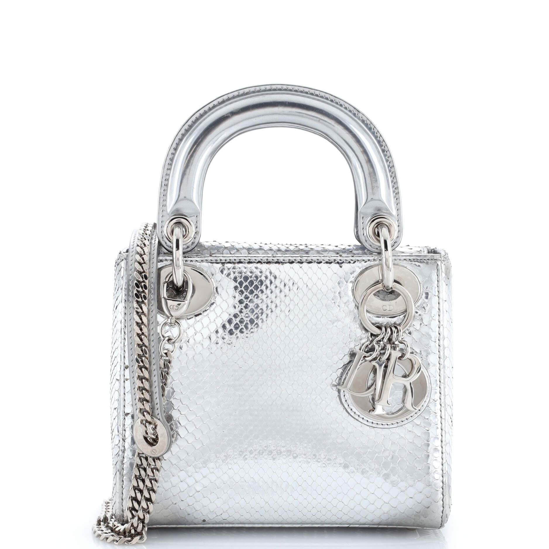 Lady Dior Chain Bag Python Mini