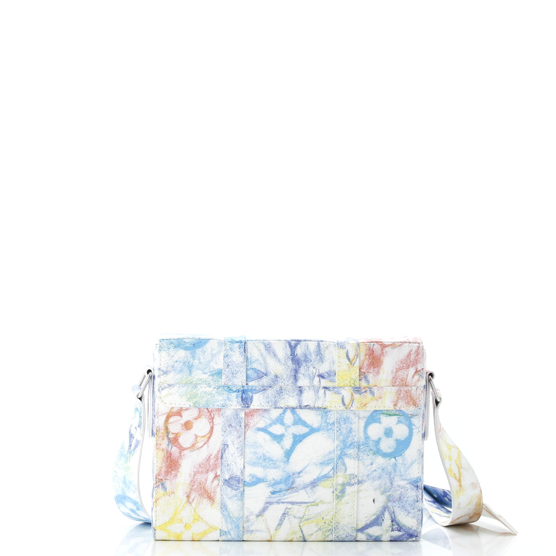 Trunk Messenger Bag Limited Edition Monogram Pastel Multicolor
