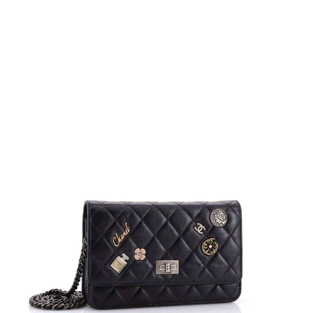 Lucky Charms Reissue 2.55 Wallet on Chain Quilted Calfskin