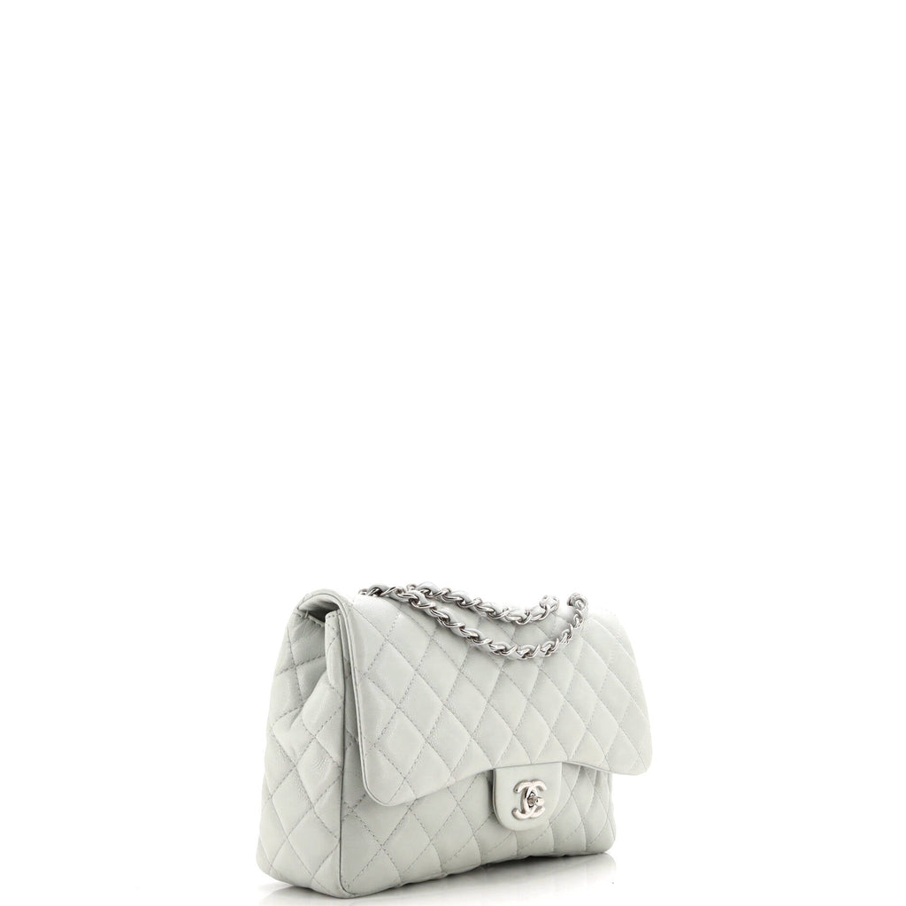 Vintage Classic Single Flap Bag Quilted Caviar Jumbo