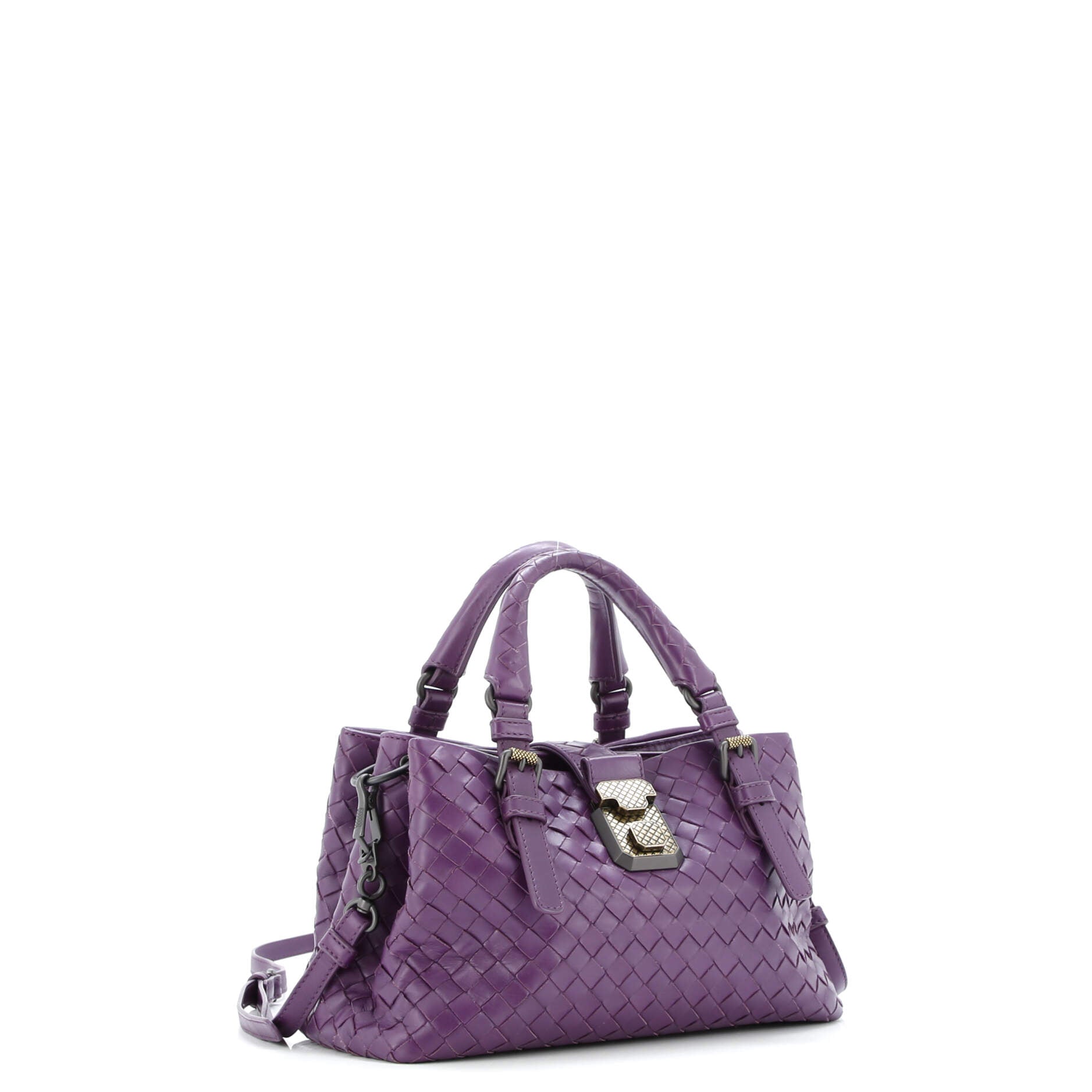 Roma Bag Intrecciato Nappa Mini