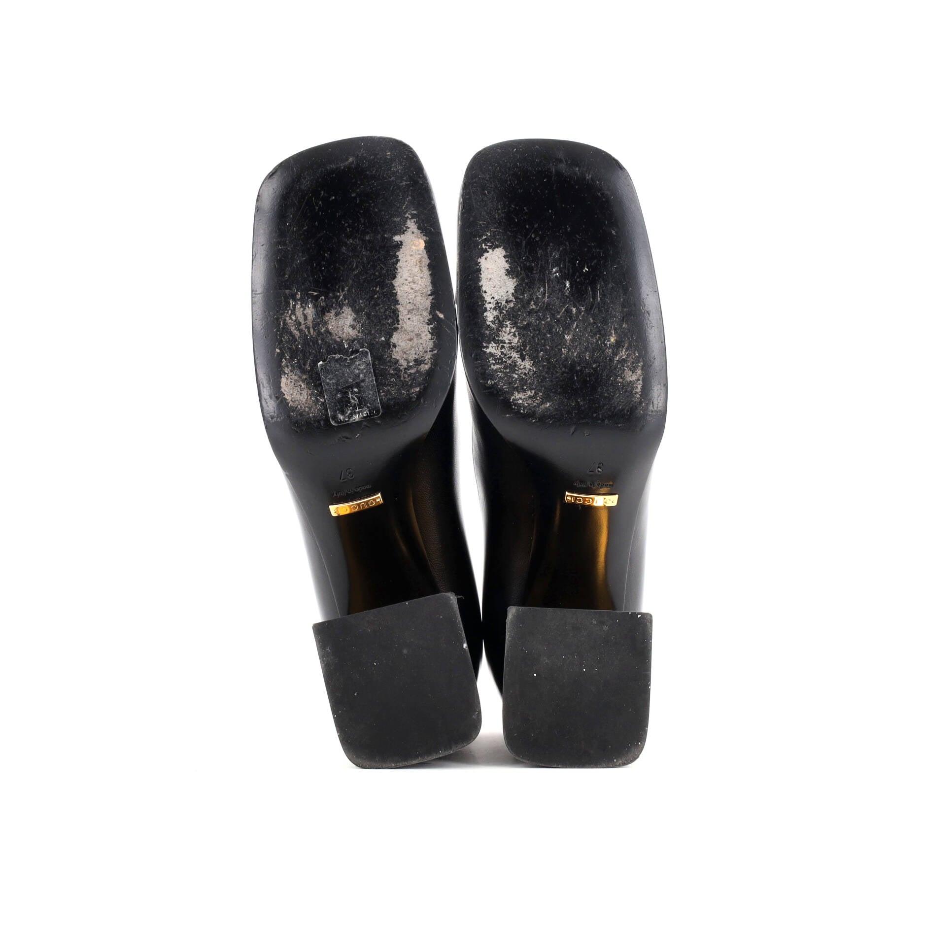 Women's Horsebit Mid-Heel Pumps Leather